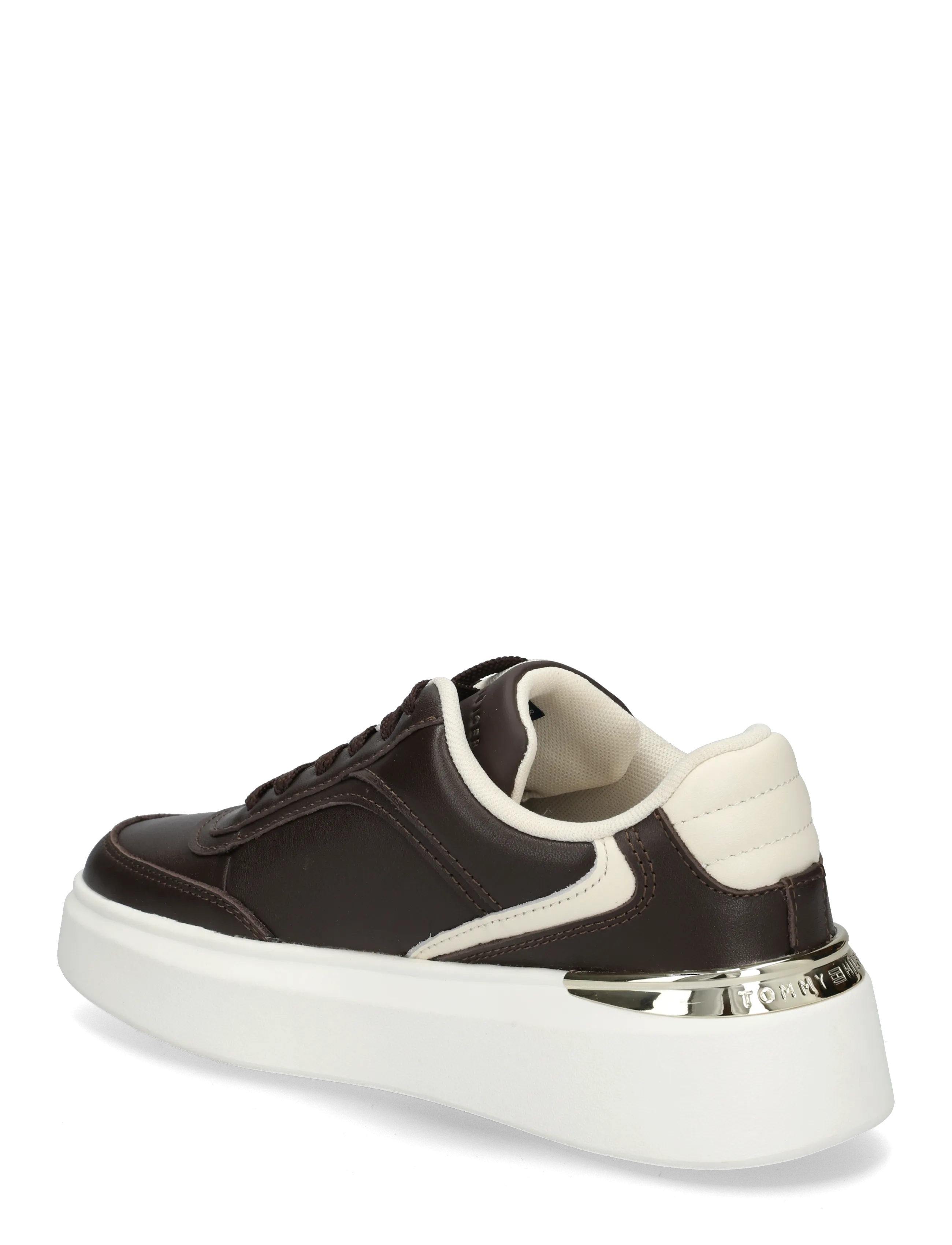 Tommy Hilfiger - CHIC PLATFORM SNEAKER - fondant brown - 1