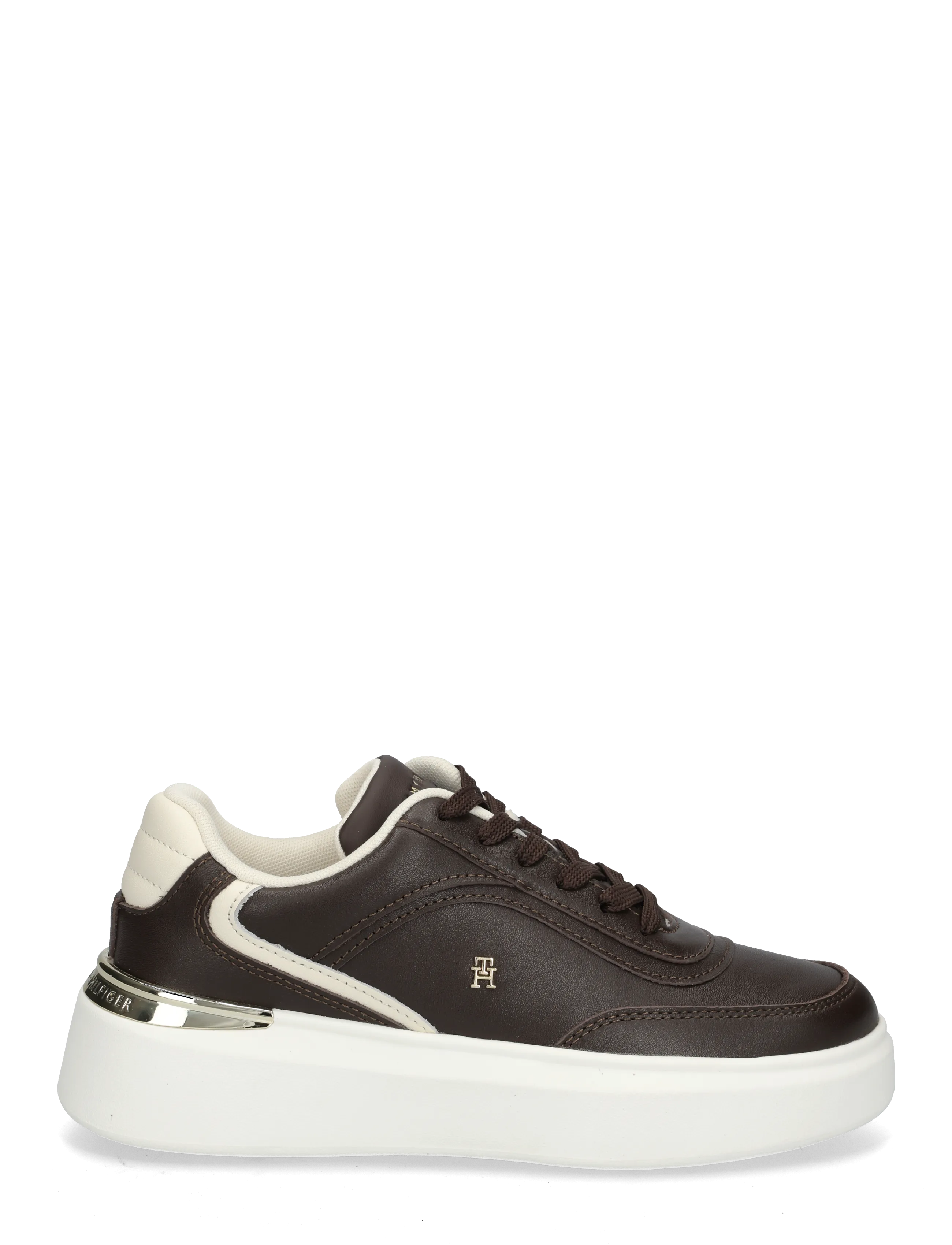 Tommy Hilfiger - CHIC PLATFORM SNEAKER - fondant brown - 2