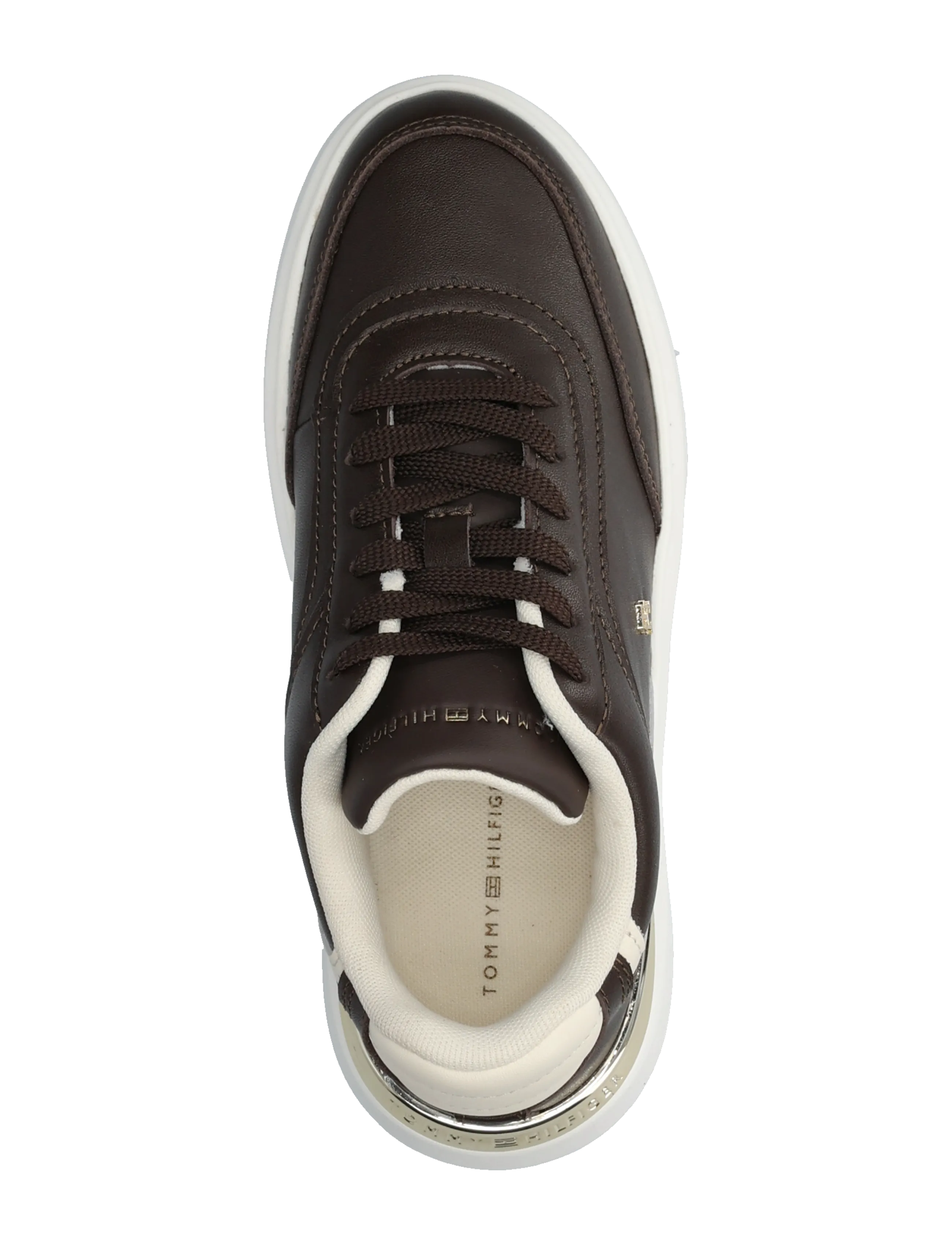 Tommy Hilfiger - CHIC PLATFORM SNEAKER - fondant brown - 3