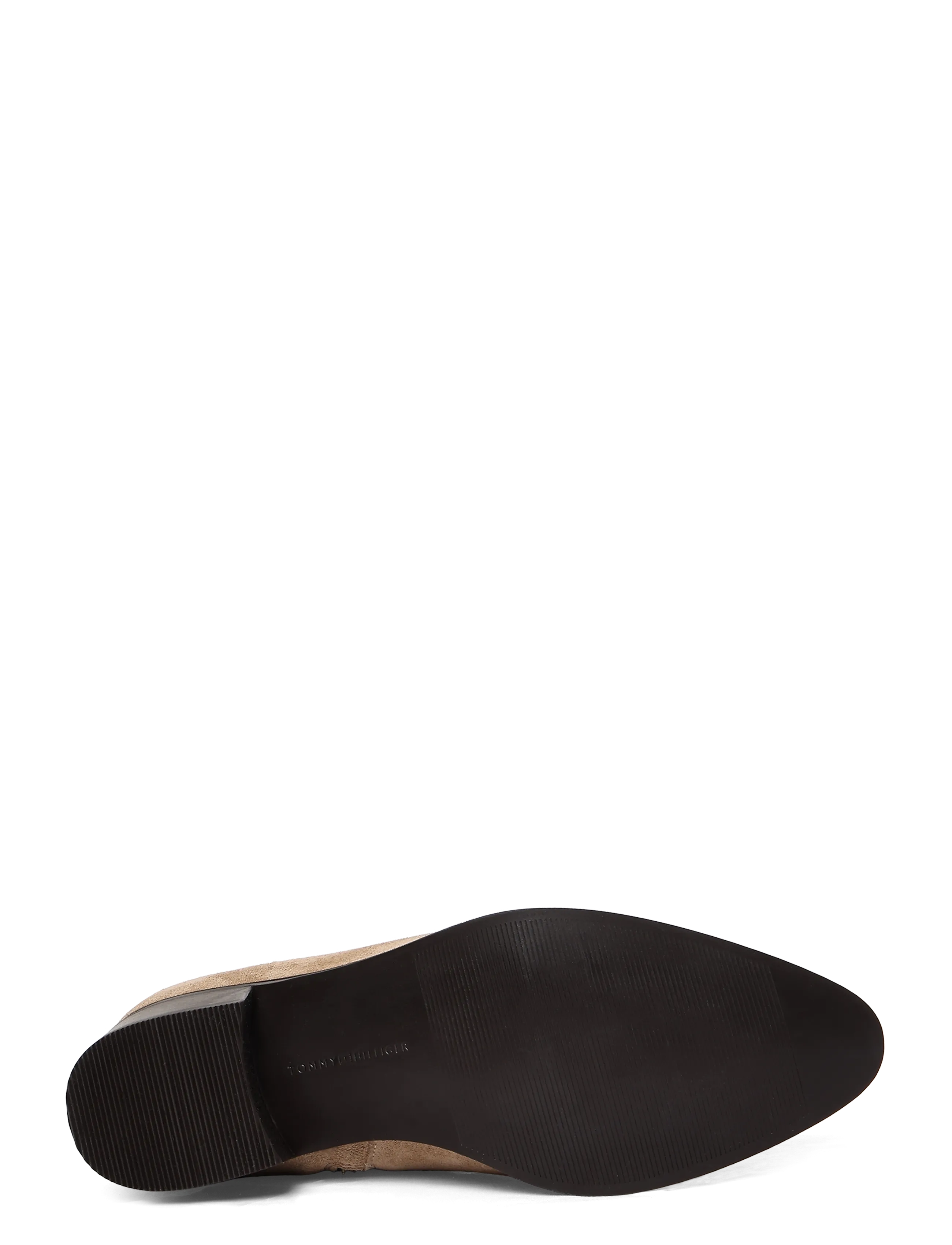 Tommy Hilfiger - SUEDE ANKLE BOOT W ZIP - safari canvas - 4
