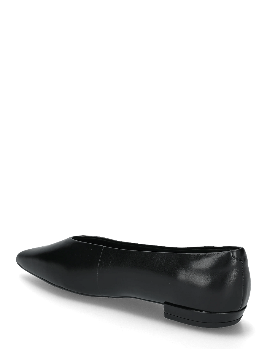 Tommy Hilfiger - POINTY TOE LEATHER BALLERINA - særlige begivenheder - black - 1