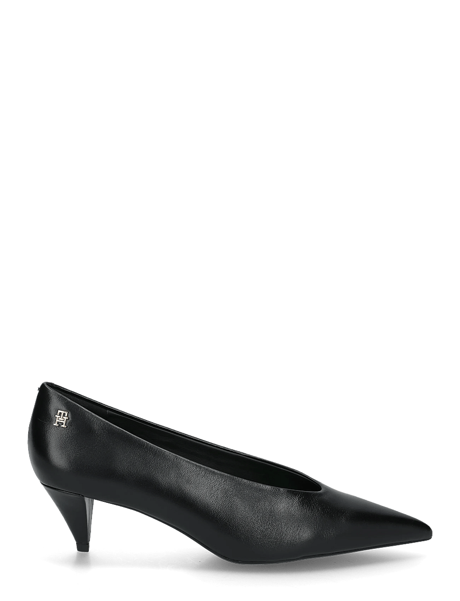 Tommy Hilfiger - POINTY TOE 50 HEEL LEATHER PUMP - kontsakingad - black - 2