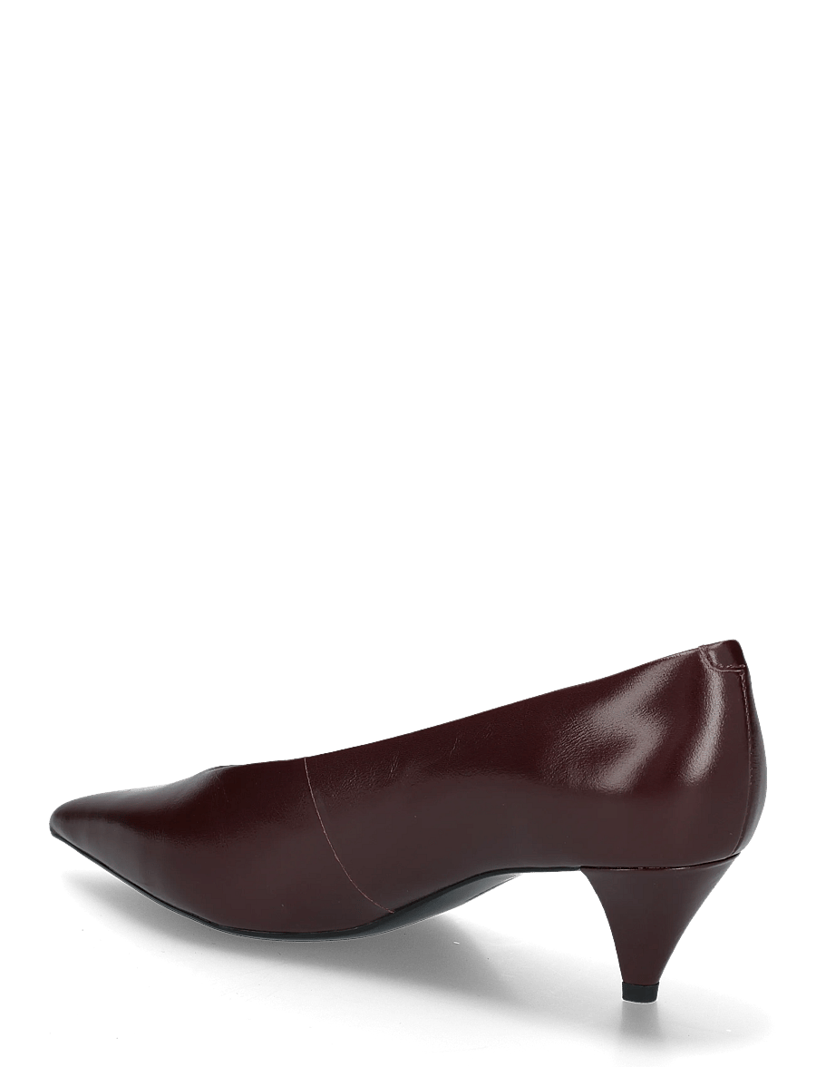 Tommy Hilfiger - POINTY TOE 50 HEEL LEATHER PUMP - pumps - oxblood - 1