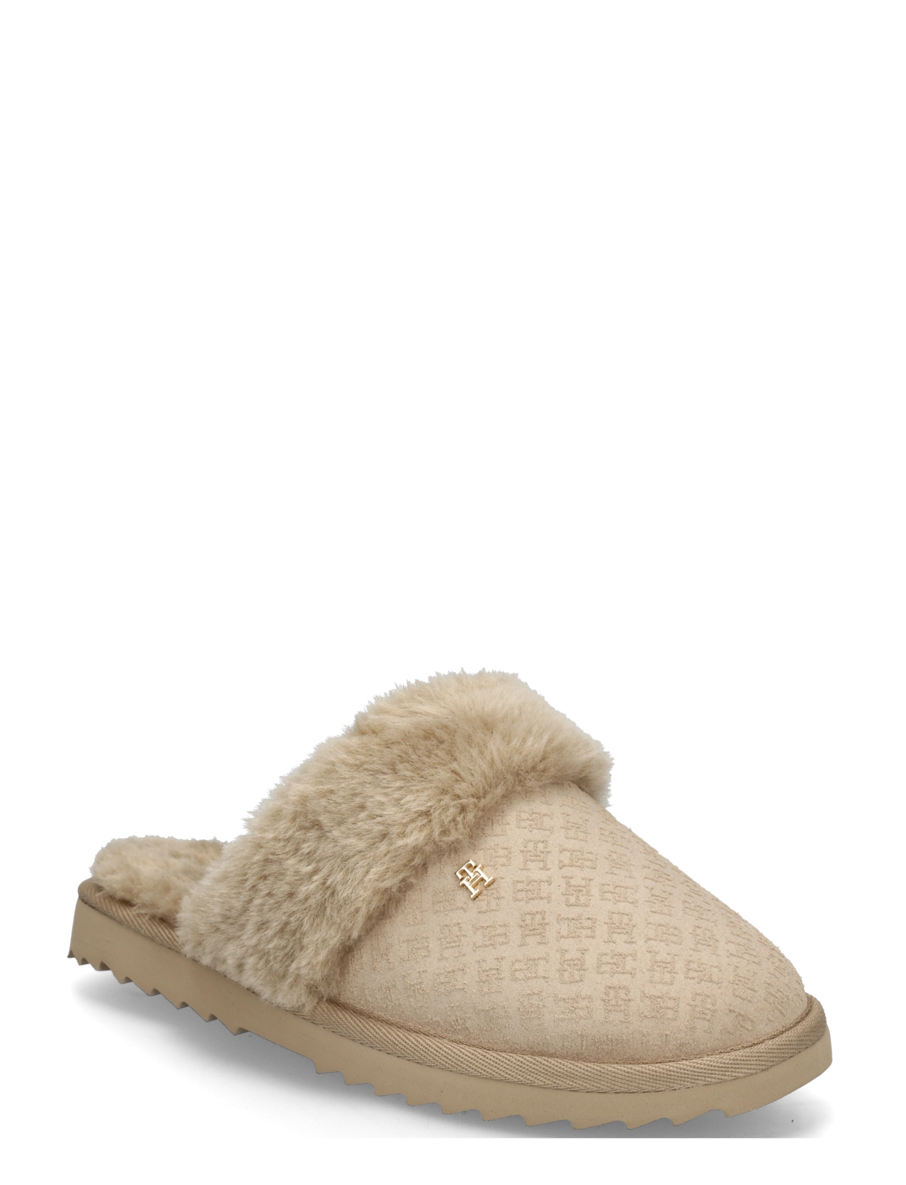 Tommy Hilfiger TH PREMIUM SHEARLING SHOES - Farben der Saison - HORSERADISH / beige