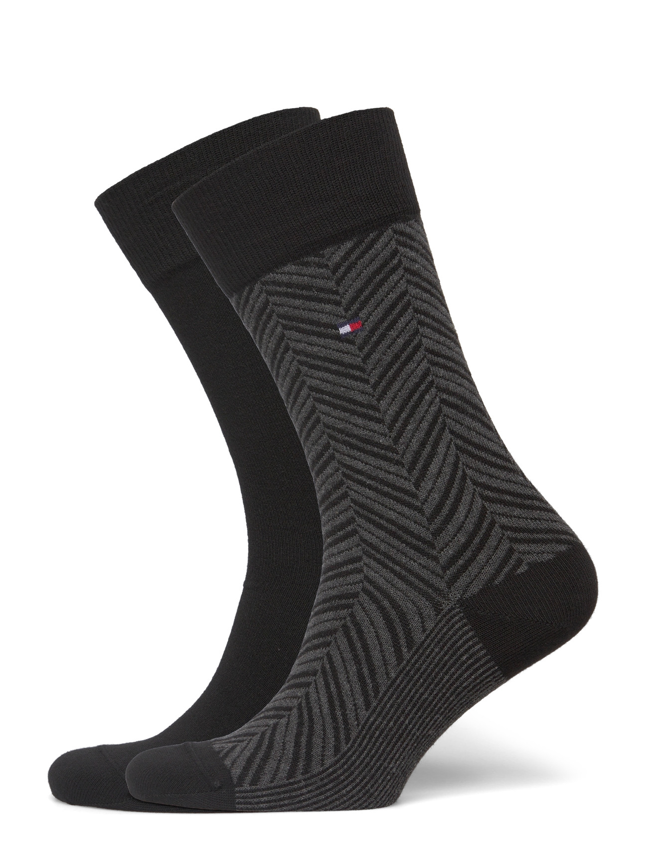 Tommy Hilfiger Th Men Sock 2P Irregular Herringb - - 39-42 1