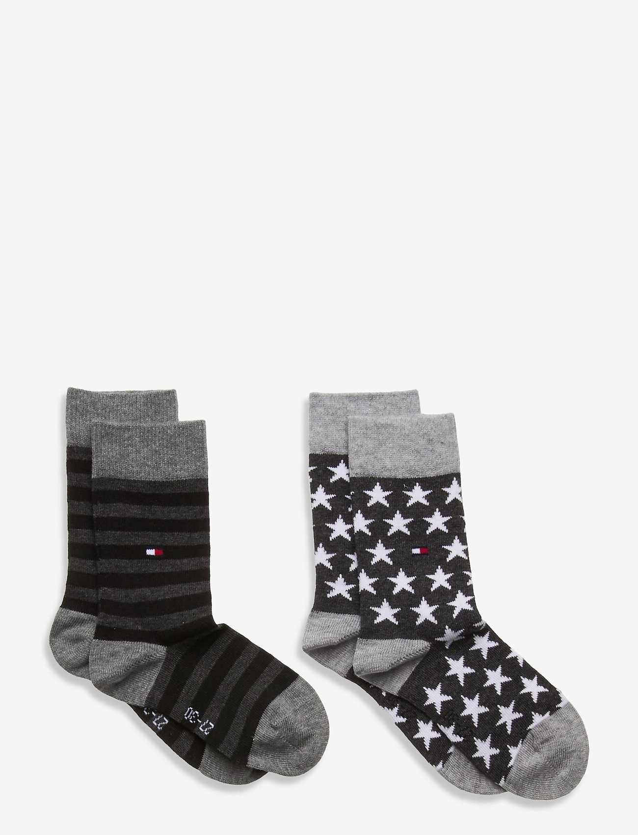 Tommy Hilfiger - TH KIDS SOCK 2P STARS AND STRIPES - lowest prices - black - 0