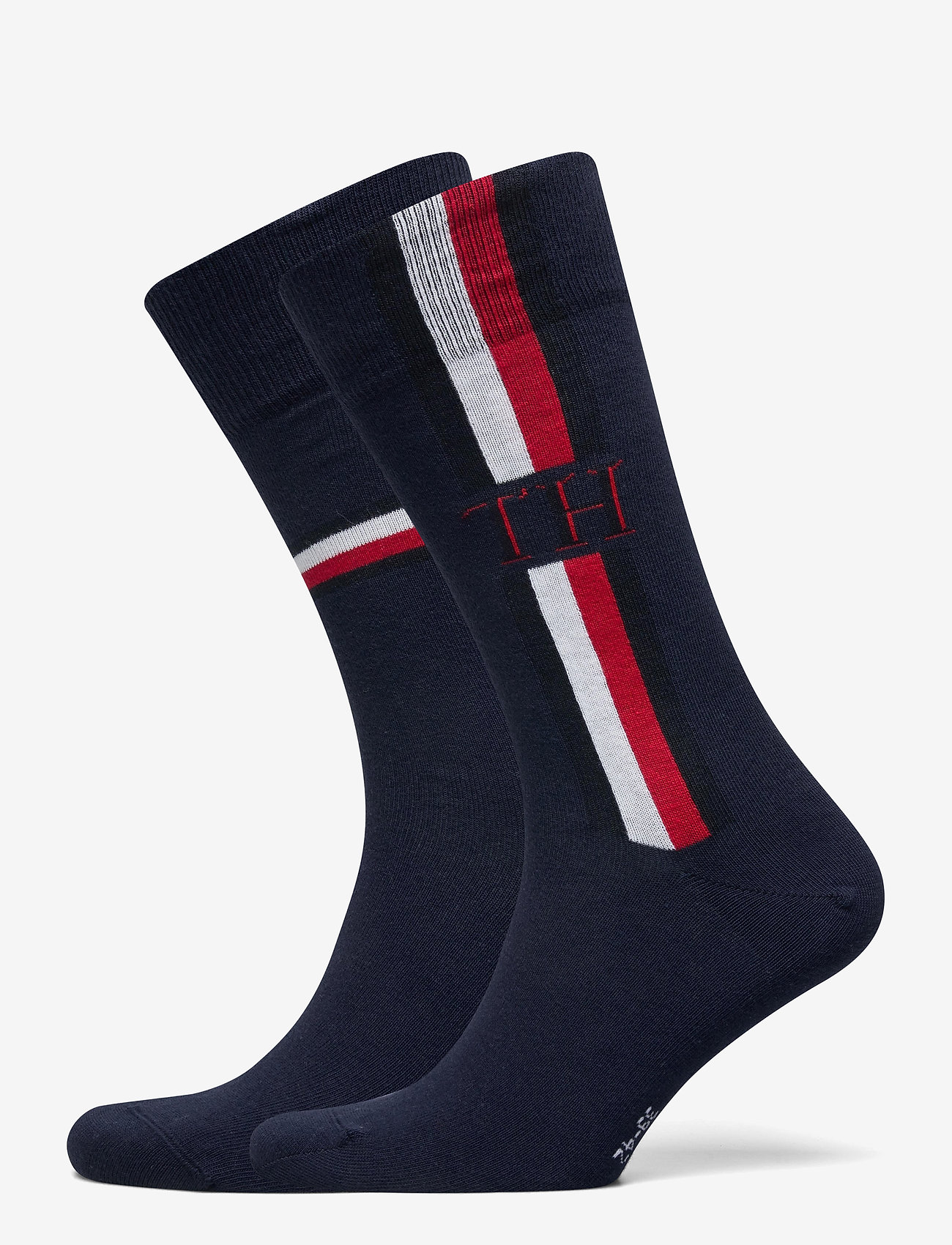 Tommy Hilfiger - TH MEN SOCK 2P ICONIC STRIPE - navy - 0