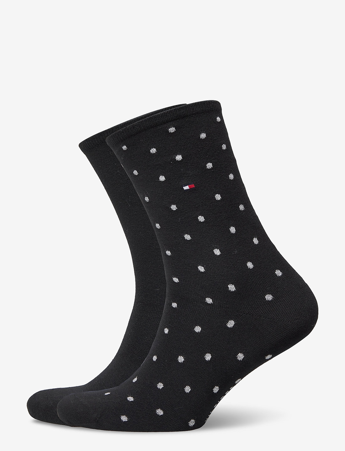 Tommy Hilfiger - TH WOMEN SOCK DOT 2P - alltags-style - black - 0