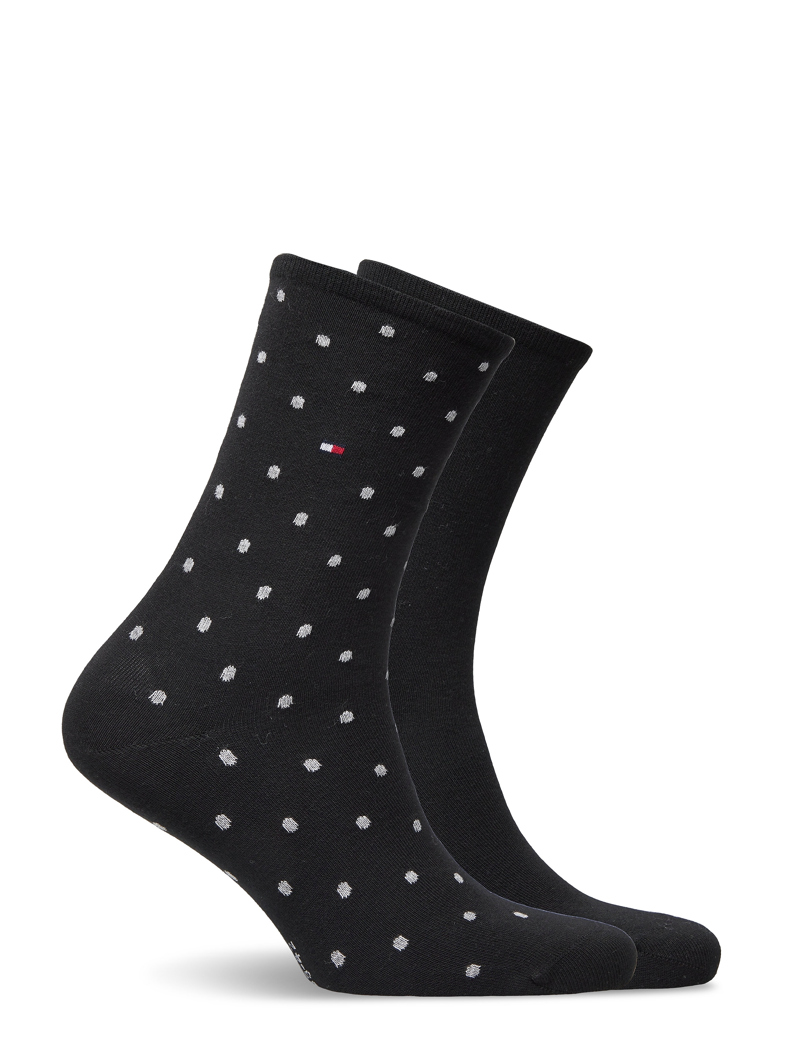 Tommy Hilfiger - TH WOMEN SOCK DOT 2P - alltags-style - black - 1