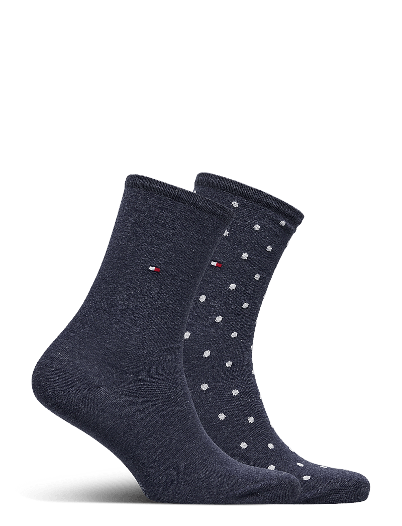 Tommy Hilfiger - TH WOMEN SOCK DOT 2P - alltags-style - jeans - 1
