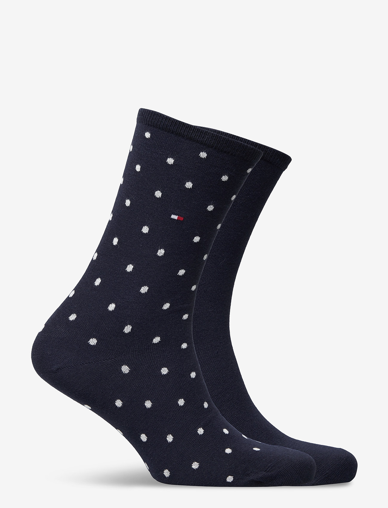 Tommy Hilfiger - TH WOMEN SOCK DOT 2P - hverdags stil - midnight blue - 1