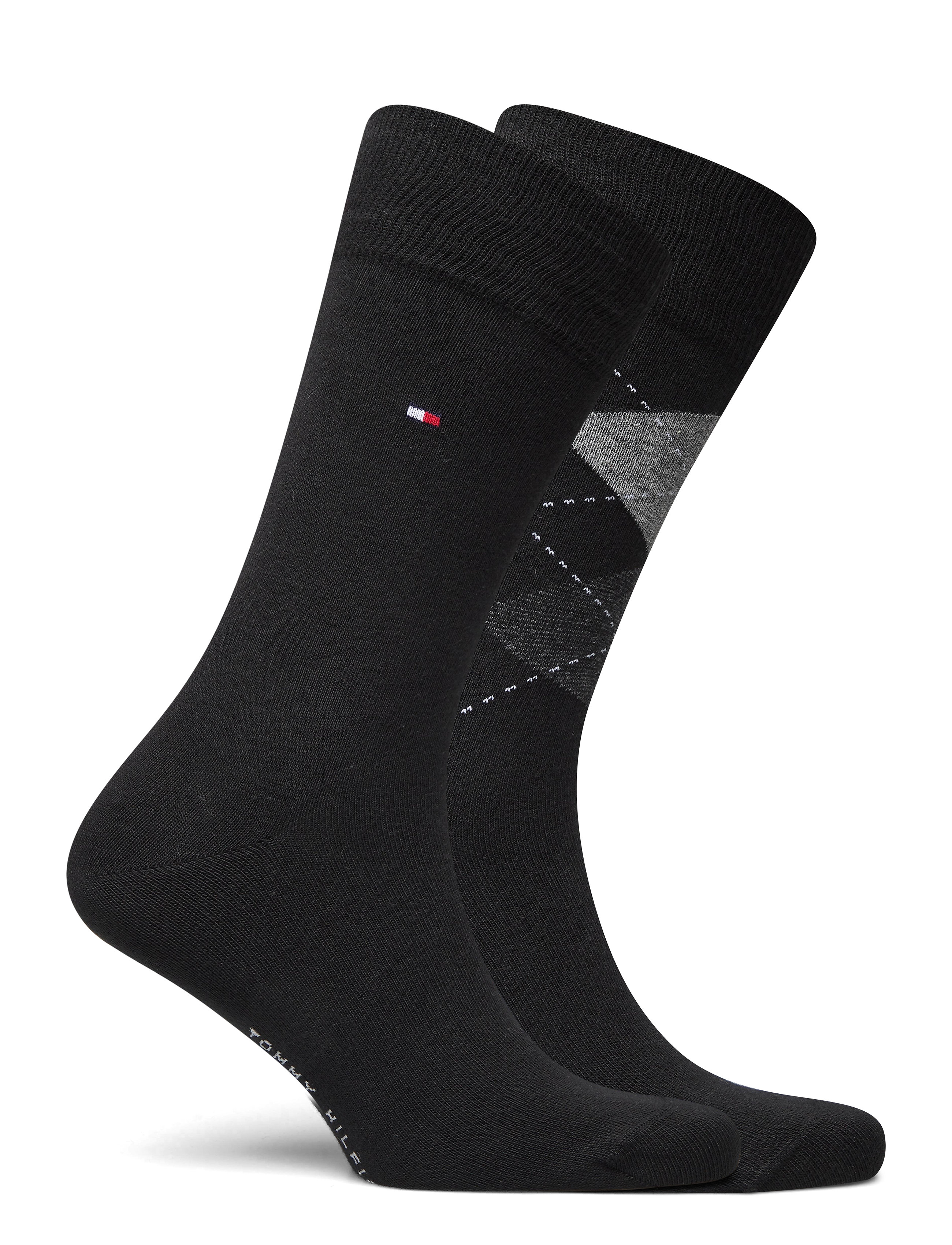 Tommy Hilfiger - TH MEN SOCK CHECK 2P - black - 1