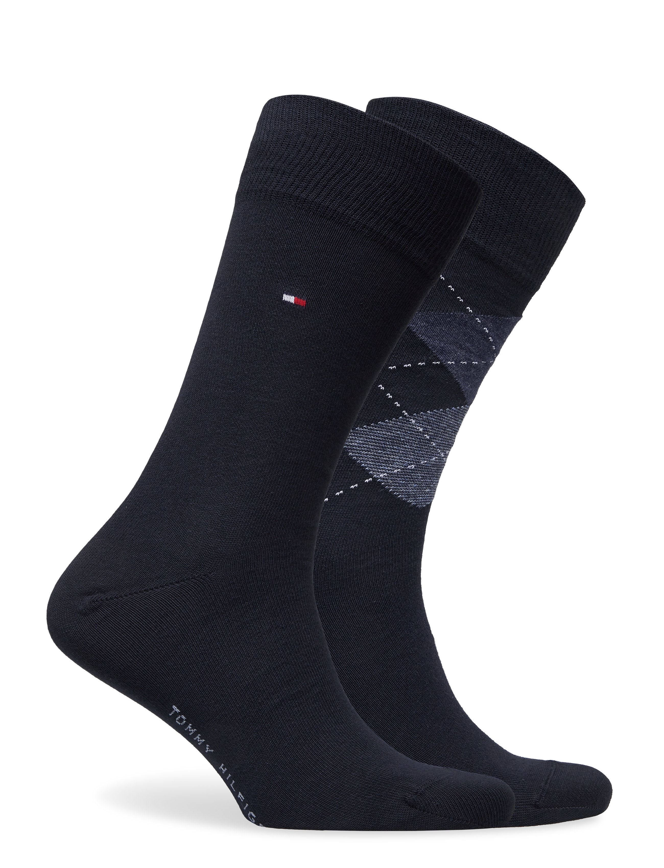 Tommy Hilfiger - TH MEN SOCK CHECK 2P - dark navy - 1