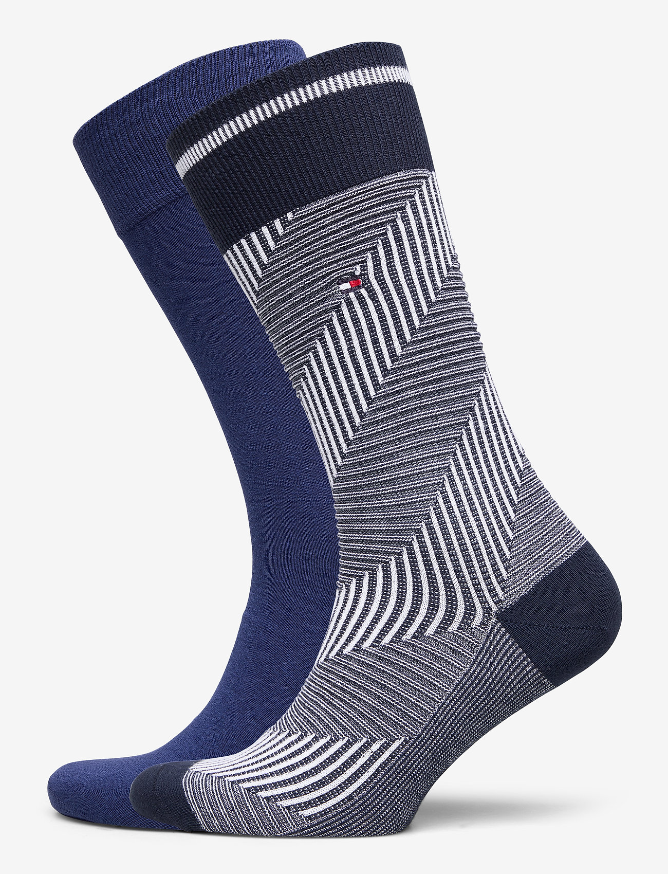 Tommy Hilfiger - TH MEN SOCK 2P BOLD HERRINGBONE - dark navy - 0