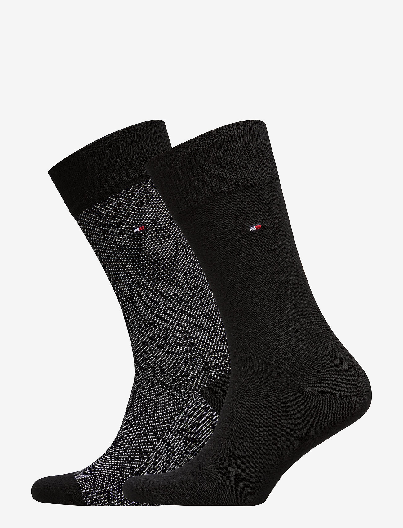 Tommy Hilfiger - TH MEN SOCK 2P MICRO STRIPE - black - 0