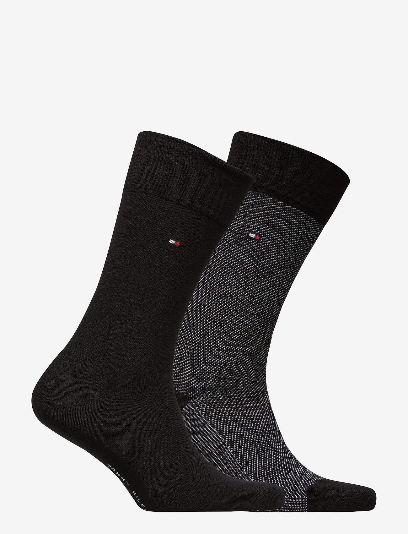 Tommy Hilfiger - TH MEN SOCK 2P MICRO STRIPE - black - 1