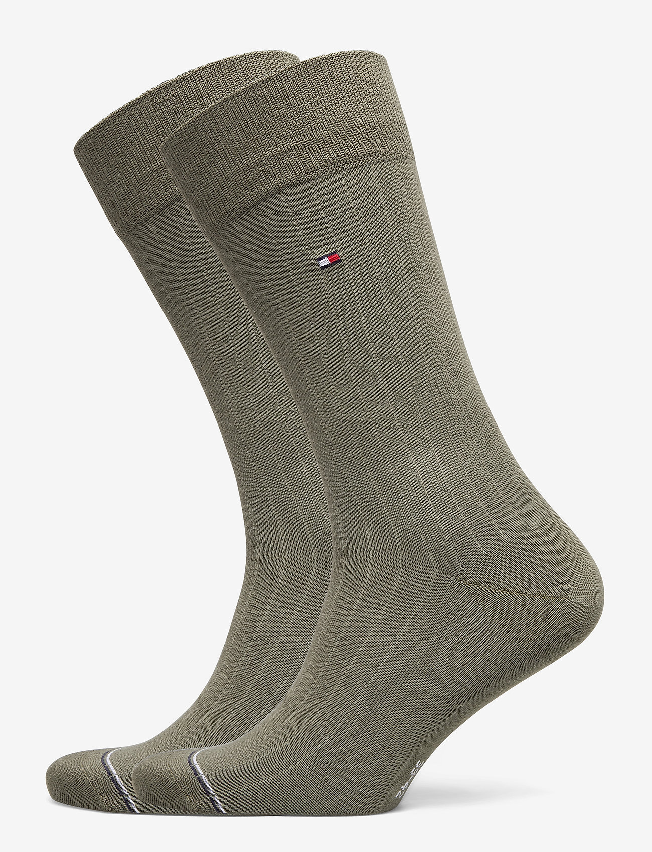 Tommy Hilfiger - TH MEN SOCK 2P RIB - olive - 0