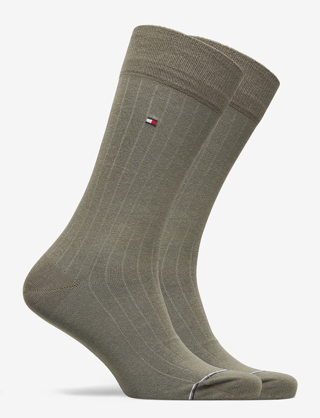 Tommy Hilfiger - TH MEN SOCK 2P RIB - olive - 1
