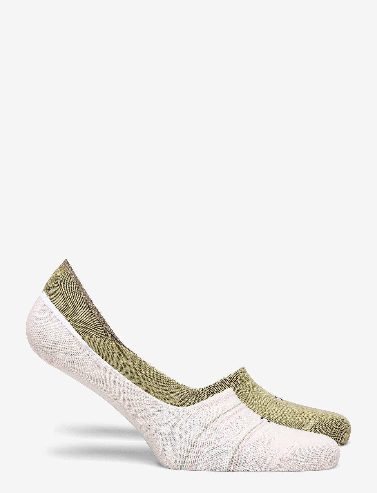 Tommy Hilfiger - TH WOMEN FOOTIE 2P PREPPY - light pink - 1