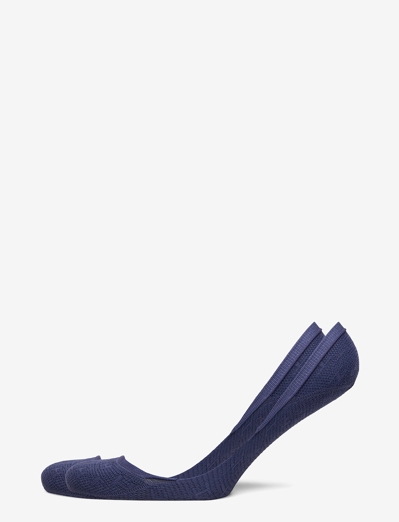 Tommy Hilfiger - TH WOMEN FOOTIE 2P TH BURN OUT - midnight blue - 0