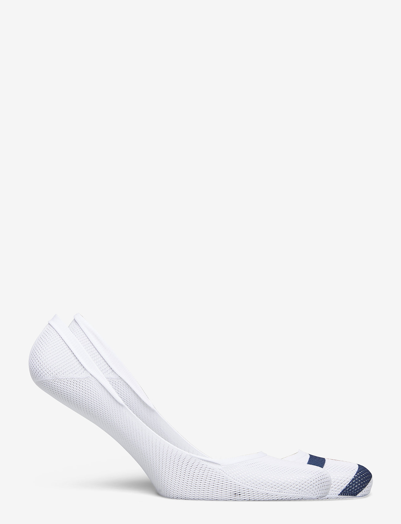 Tommy Hilfiger - TH WOMEN FOOTIE 2P MESH FLAG - white - 2