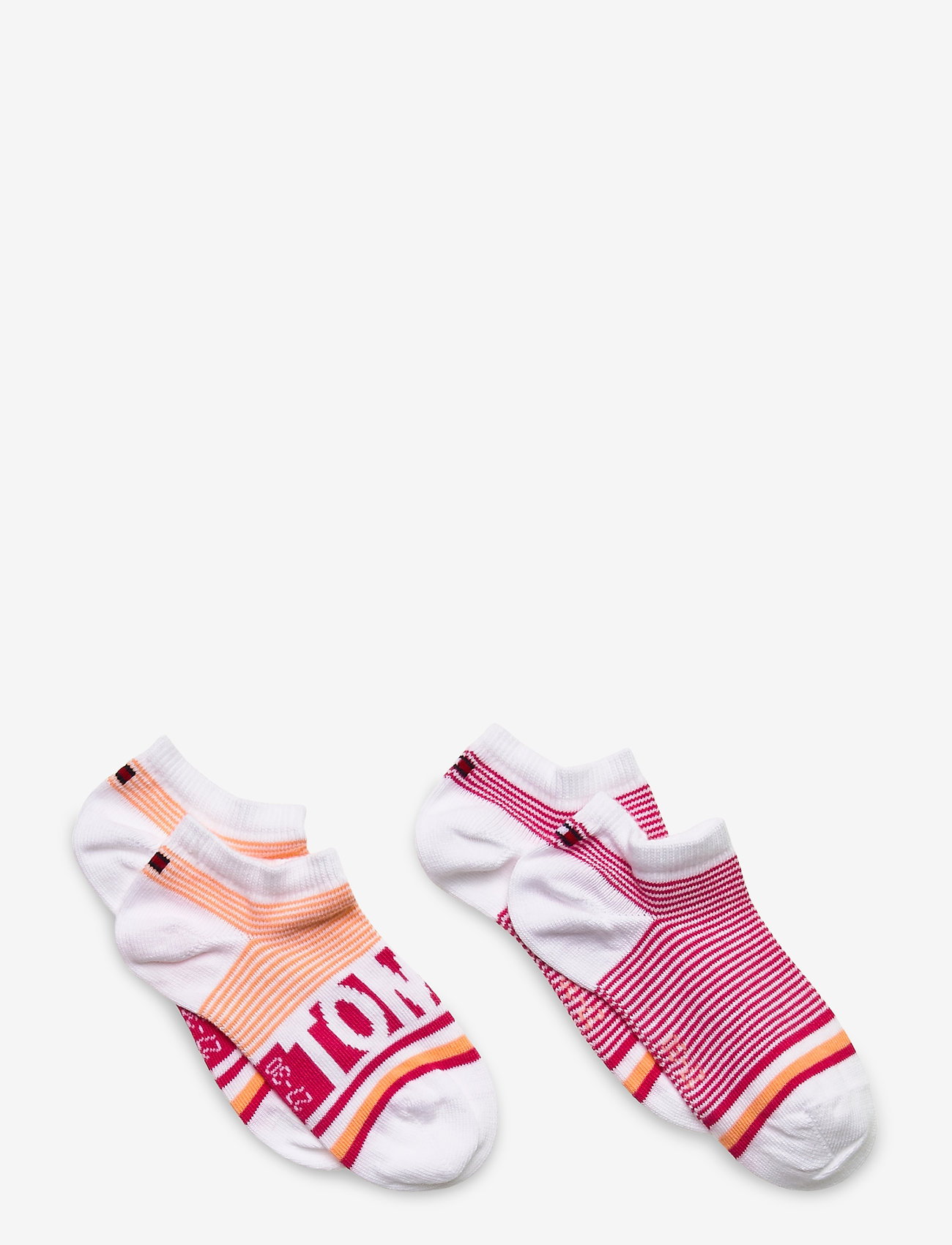 Tommy Hilfiger - TH KIDS SNEAKER 2P FINE STRIPE - pink lady - 0