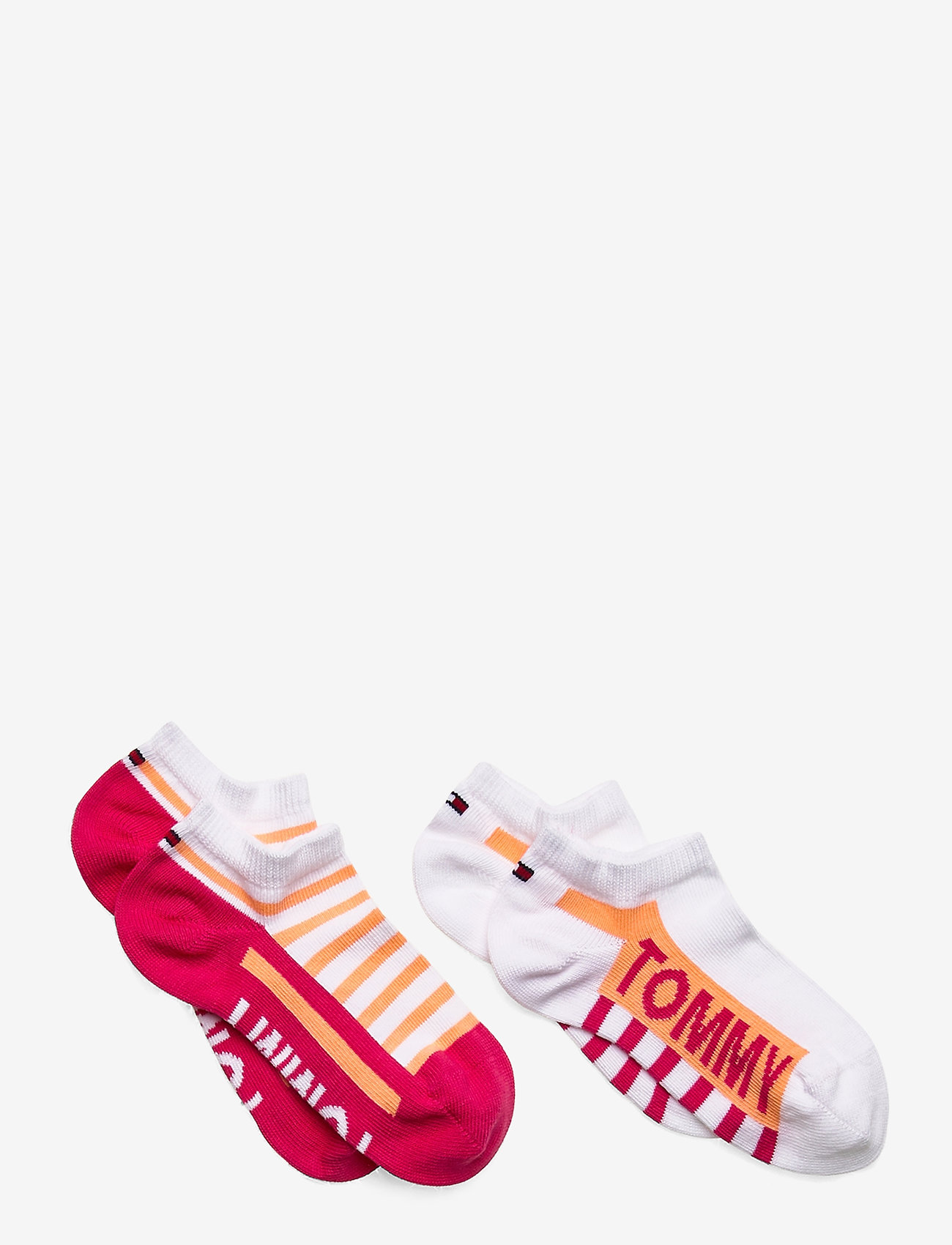 Tommy Hilfiger - TH KIDS SNEAKER 2P BOLD STRIPE - pink lady - 0
