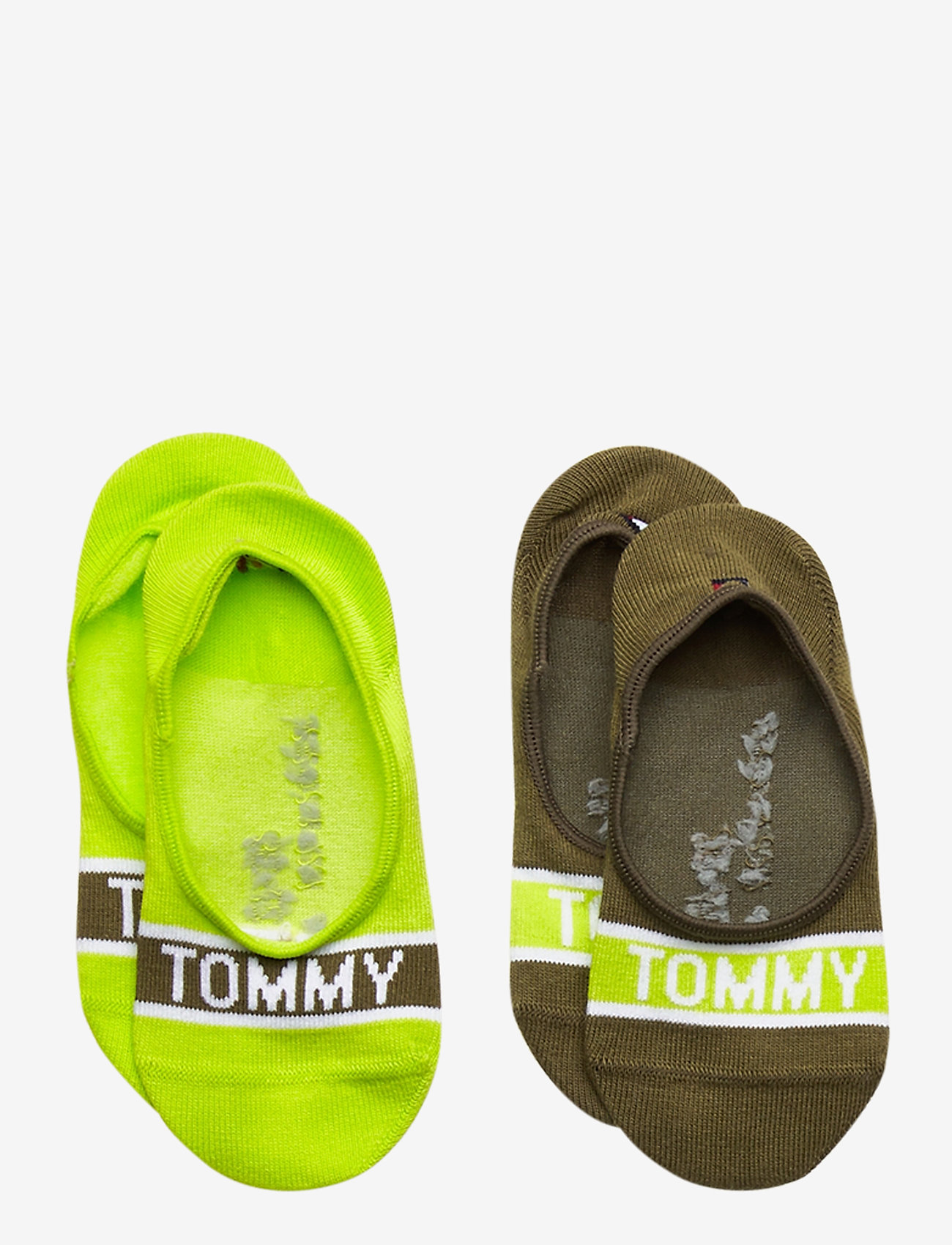 Tommy Hilfiger - TH KIDS  FOOTIE 2P TOMMY - olive combo - 0