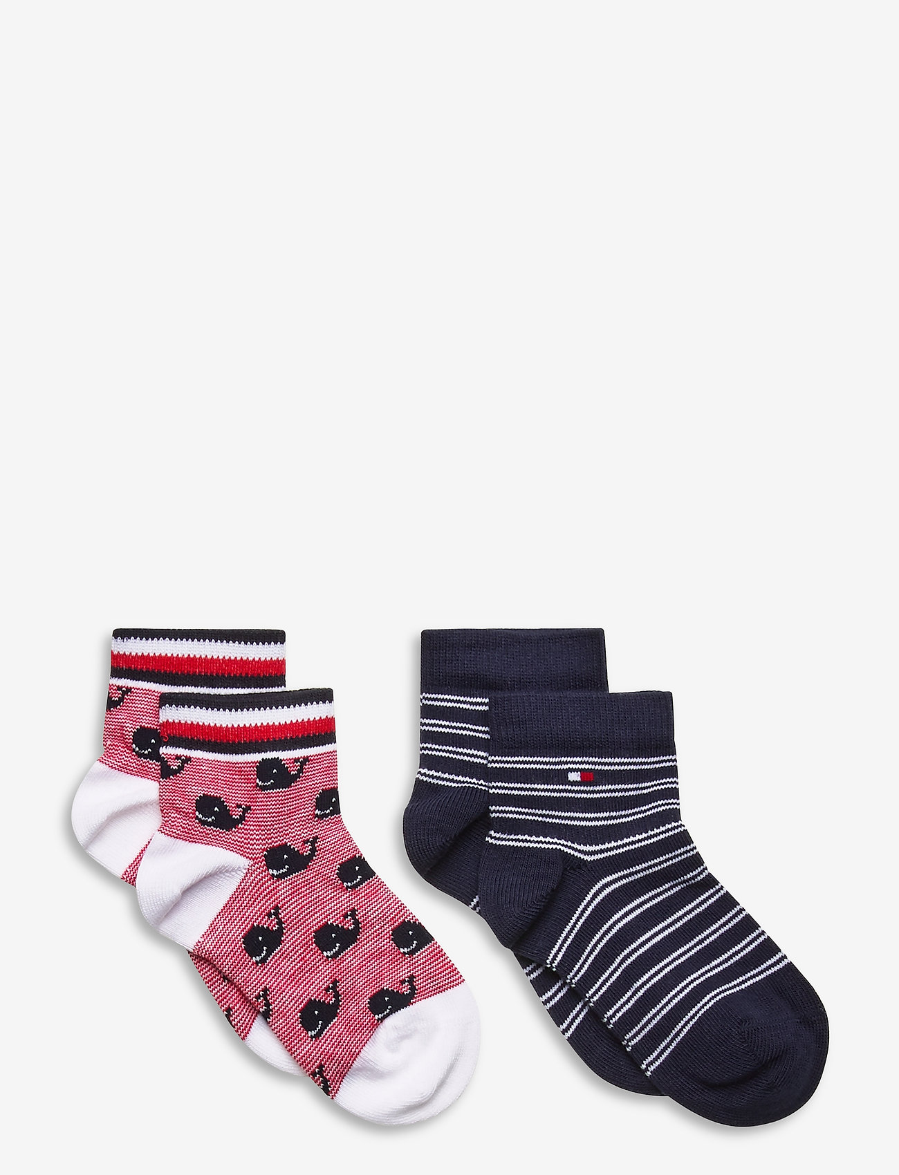 Tommy Hilfiger - TH BABY SOCK 2P WHALE - tommy original - 0
