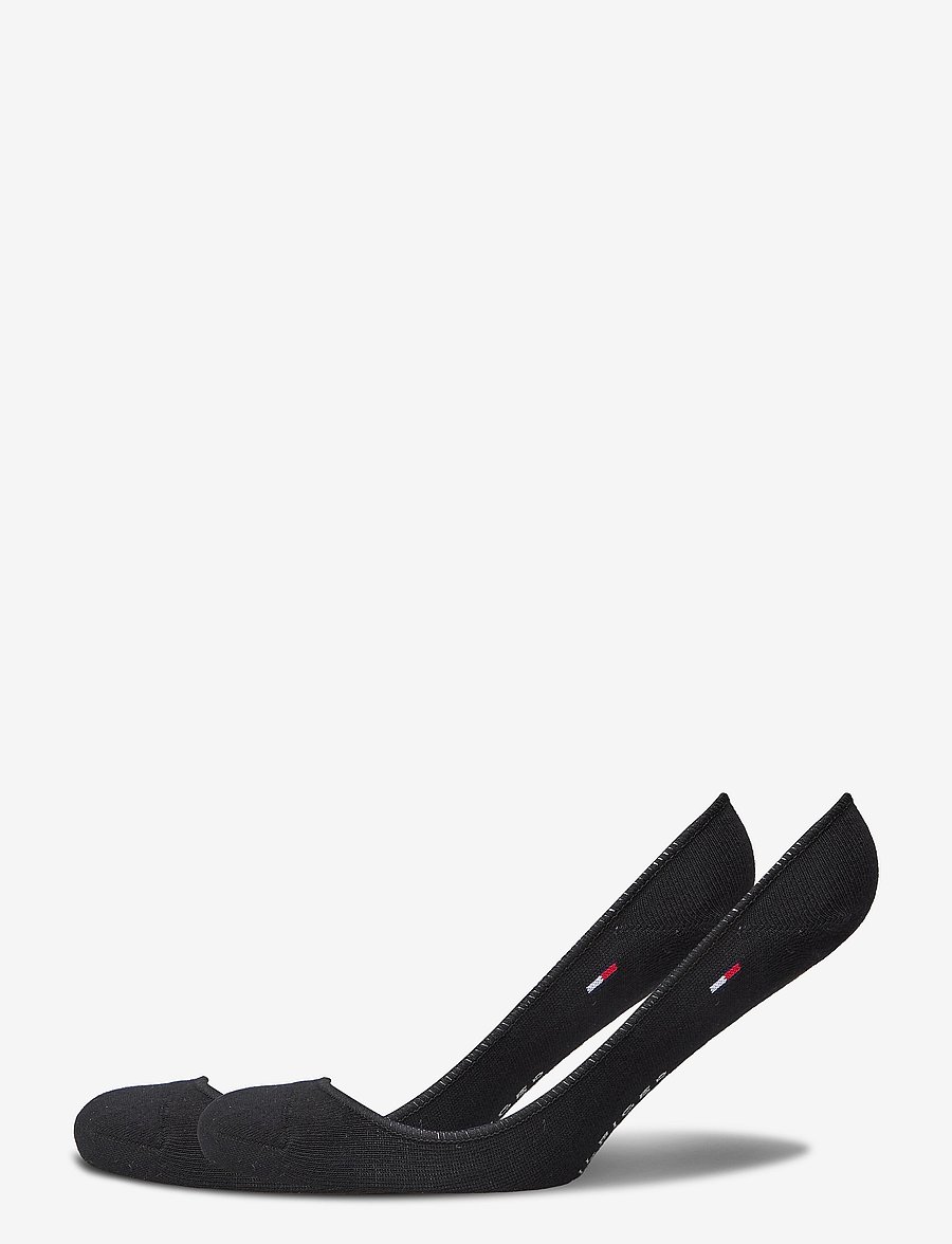 Tommy Hilfiger - TH WOMEN FOOTIE INVISIBLE 2P - black - 0