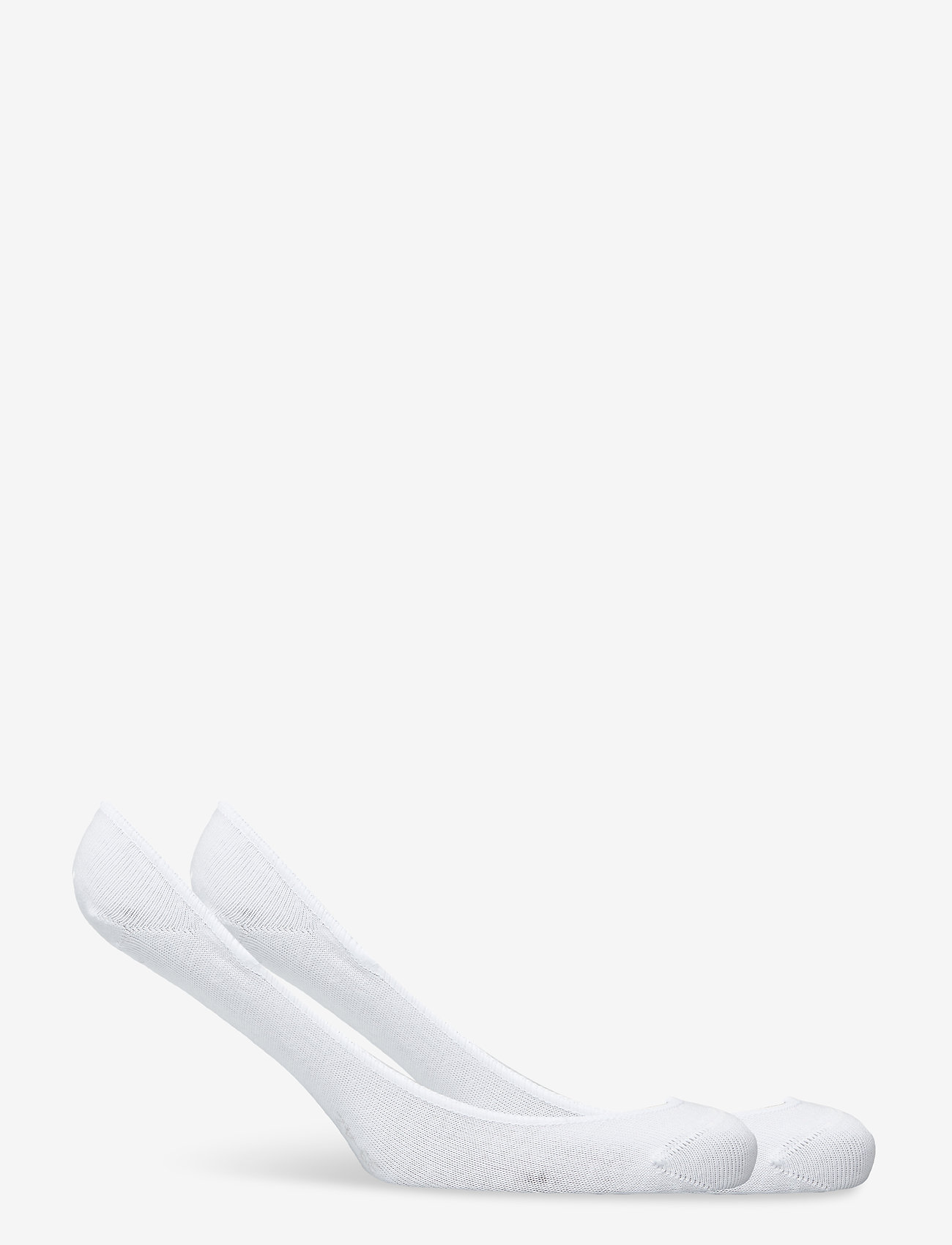 Tommy Hilfiger - TH WOMEN FOOTIE INVISIBLE 2P - ankelstrømper - white - 1