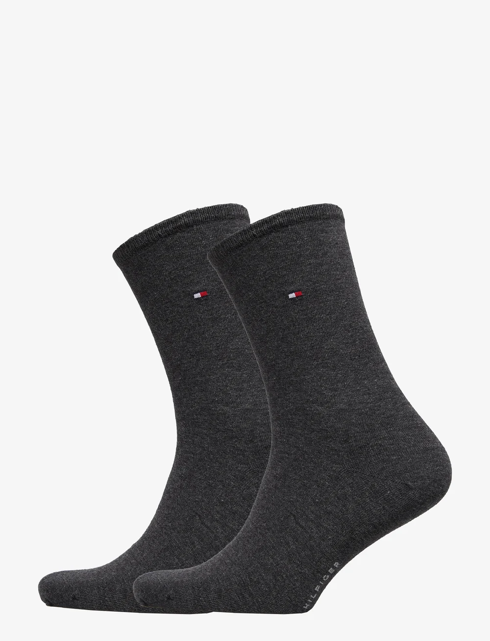 Tommy Hilfiger - TH WOMEN SOCK CASUAL 2P - sokker - anthracite melange - 0