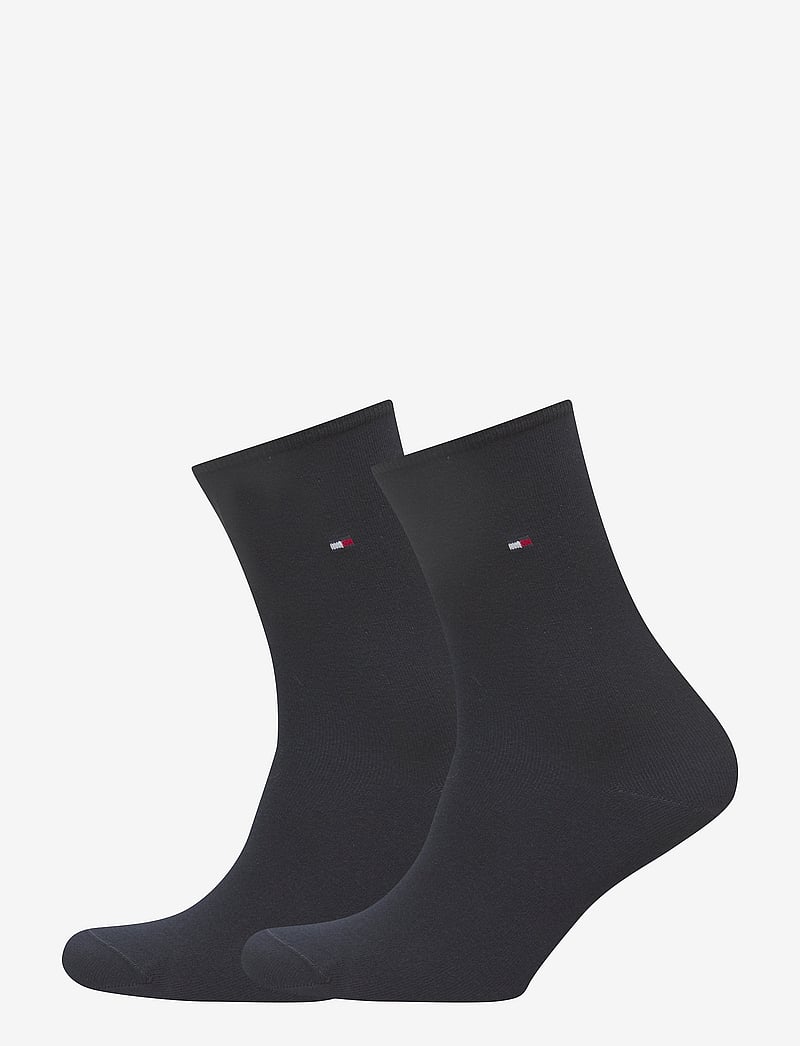 Tommy Hilfiger - TH WOMEN SOCK CASUAL 2P - crew-socken - midnight blue - 0