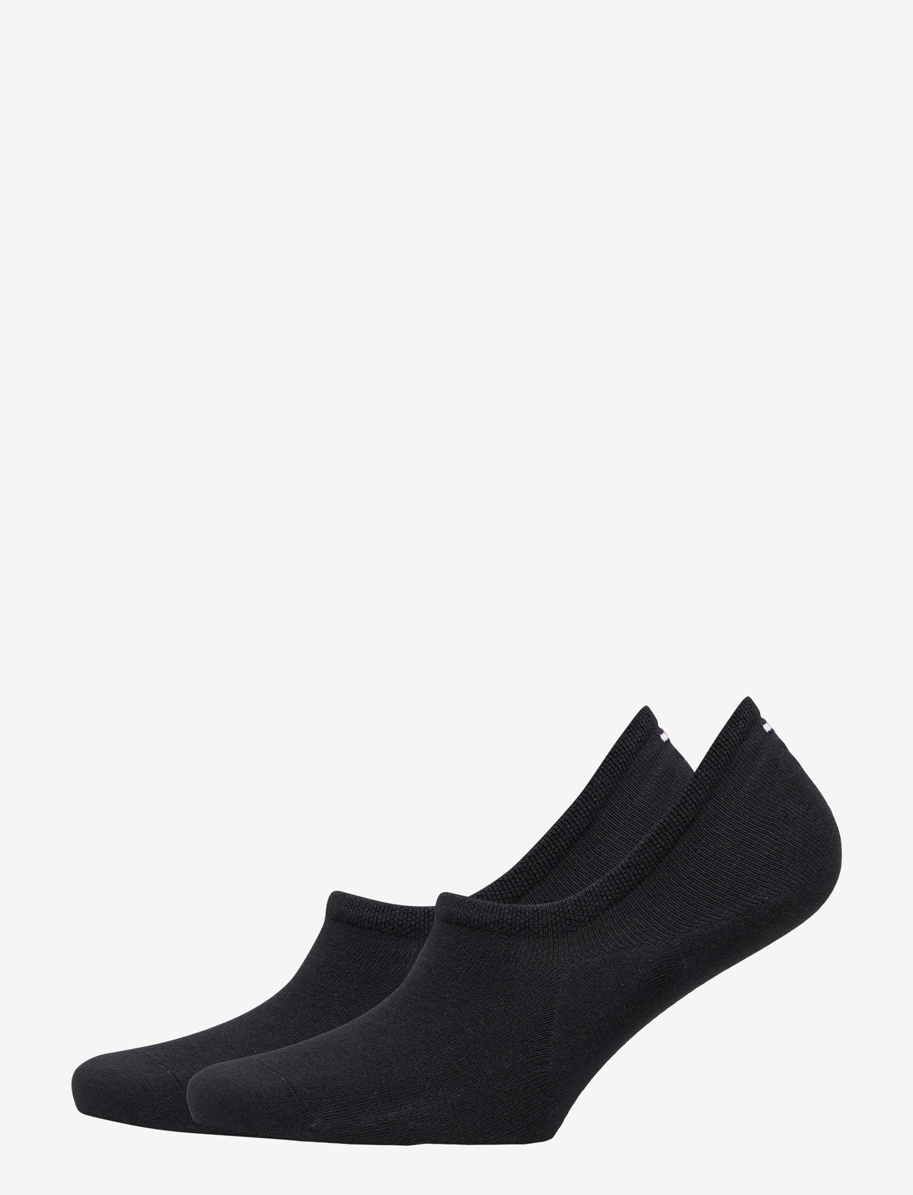 Tommy Hilfiger - TH MEN FOOTIE 2P - socken im multipack - black - 0