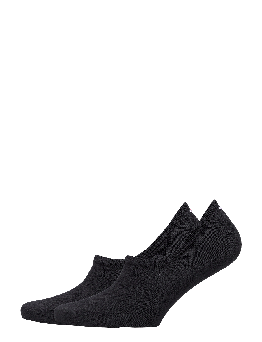 Tommy Hilfiger - TH MEN FOOTIE 2P - multipack strumpor - black - 0