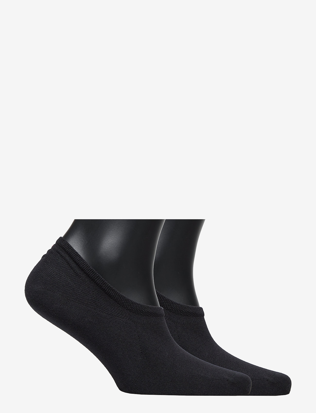 Tommy Hilfiger - TH MEN FOOTIE 2P - socken im multipack - black - 1