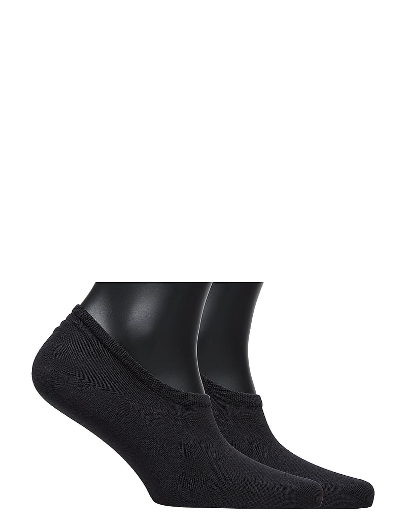 Tommy Hilfiger - TH MEN FOOTIE 2P - socken im multipack - black - 1
