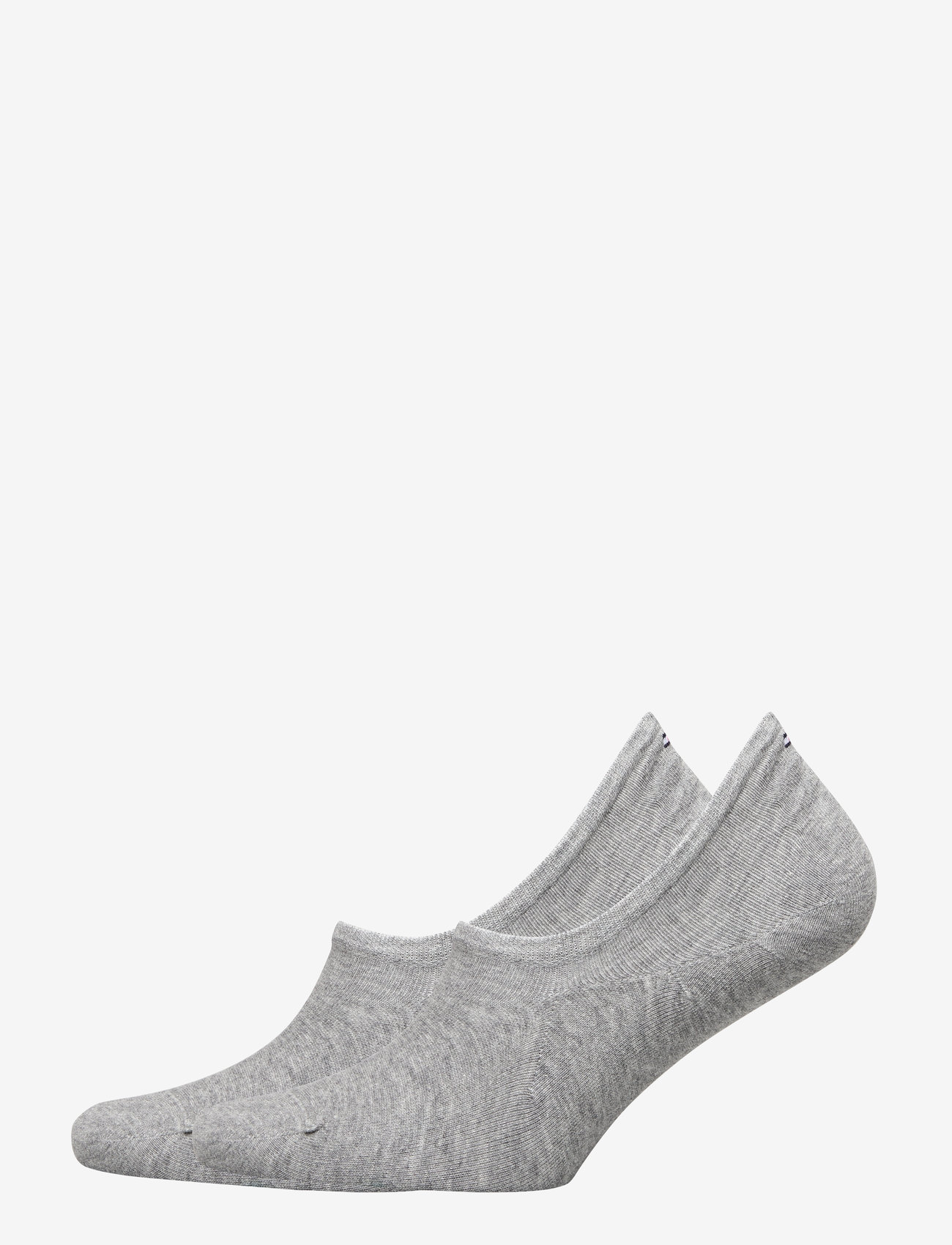 Tommy Hilfiger - TH MEN FOOTIE 2P - sokkide mitmikpakk - middle grey melange - 0