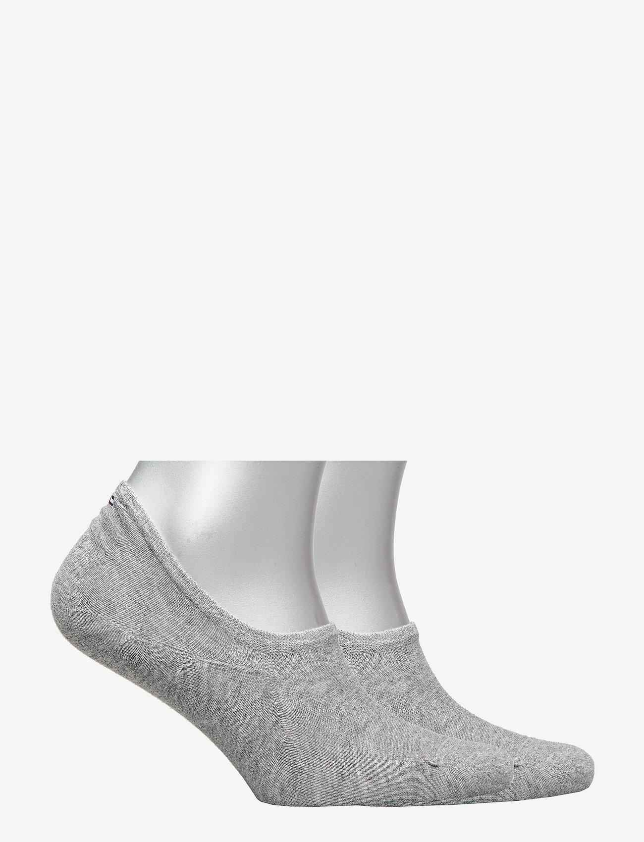 Tommy Hilfiger - TH MEN FOOTIE 2P - sokkide mitmikpakk - middle grey melange - 1