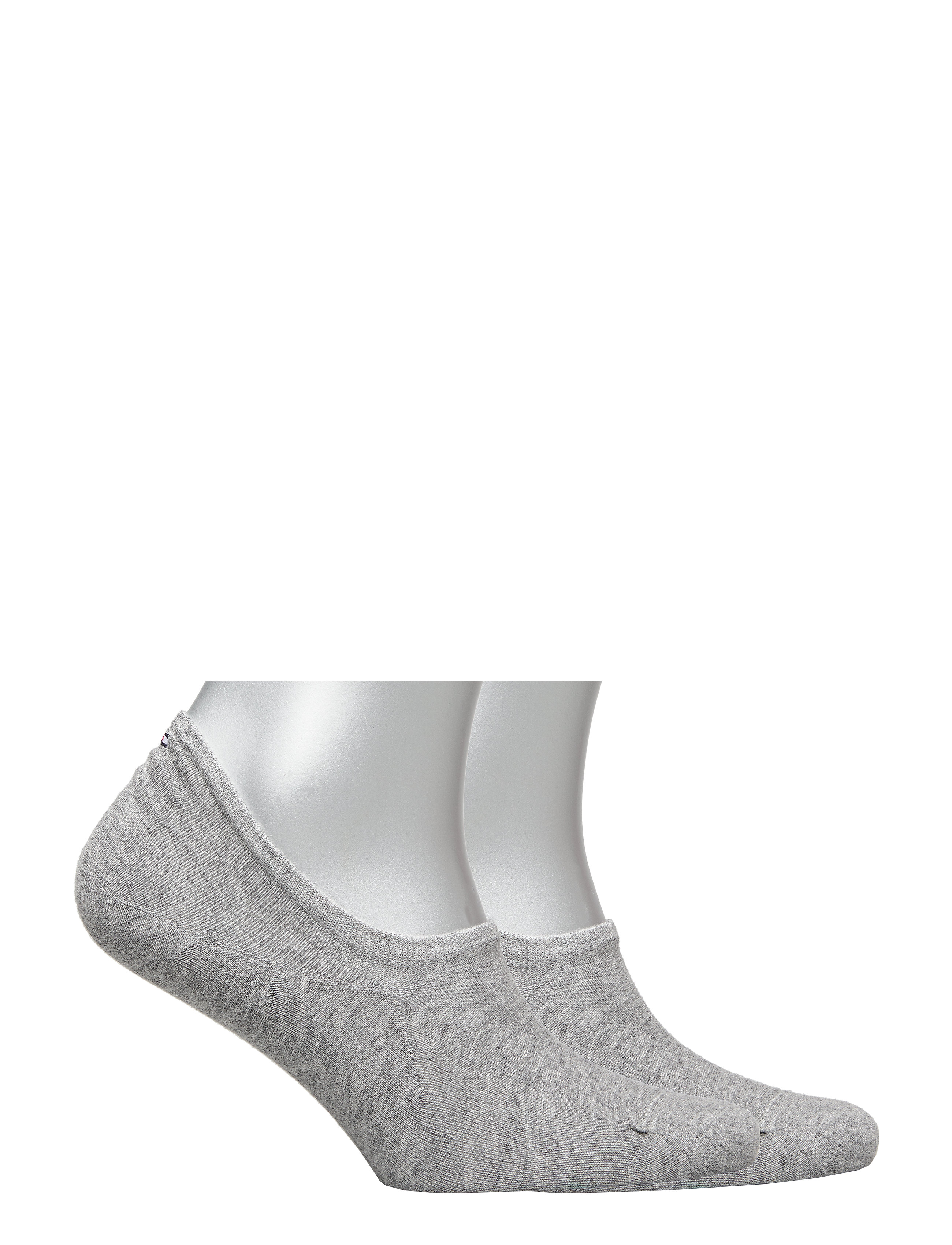 Tommy Hilfiger - TH MEN FOOTIE 2P - multipack socks - middle grey melange - 1