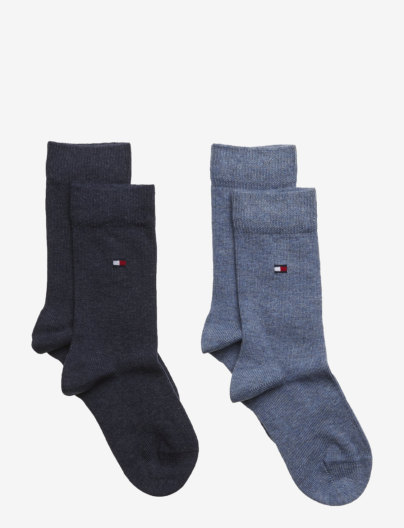 Tommy Hilfiger - TH CHILDREN SOCK TH BASIC 2P - madalaimad hinnad - jeans - 0