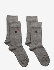 TH CHILDREN SOCK TH BASIC 2P - MIDDLE GREY MELANGE