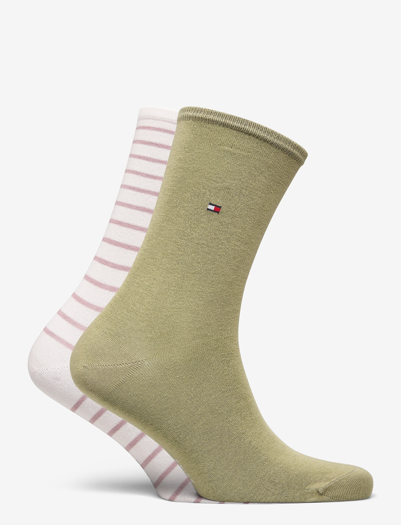 Tommy Hilfiger - TH WOMEN SMALL STRIPE 2P - light pink - 1