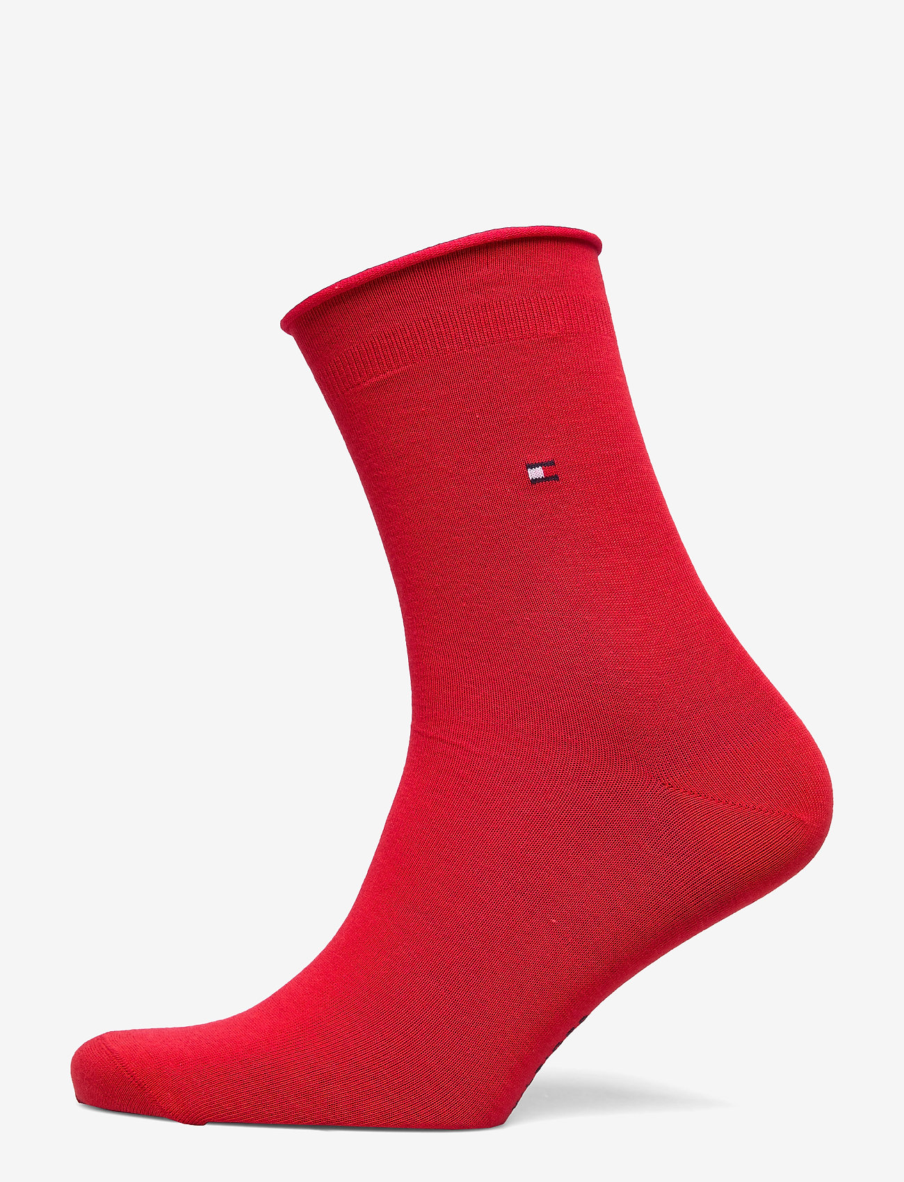 Tommy Hilfiger - TH WOMEN 98% COTTON  SOCK 1P - tommy red - 0