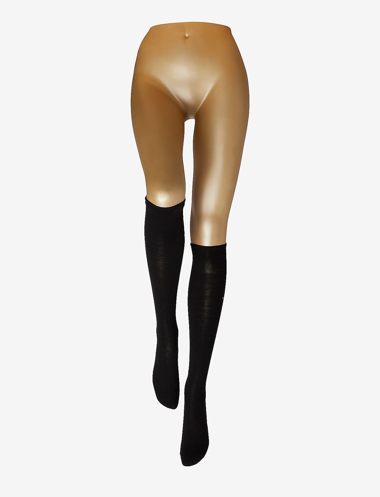 Tommy Hilfiger - TH WOMEN 98% COTTON KNEEHIGH 1P - knästrumpor - black - 1