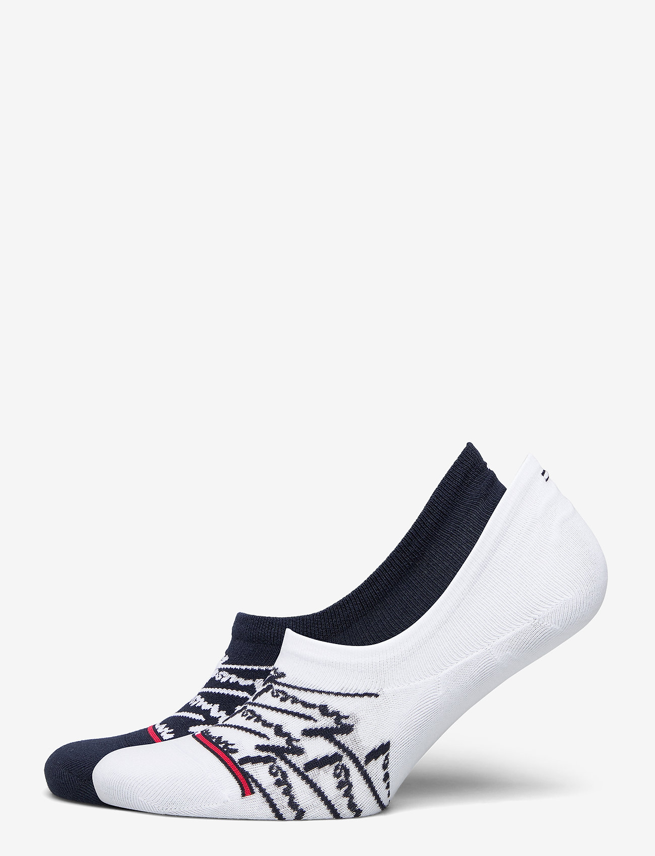 Tommy Hilfiger - TH JEANS FOOTIE 2P HANDWRITE - dark navy - 0