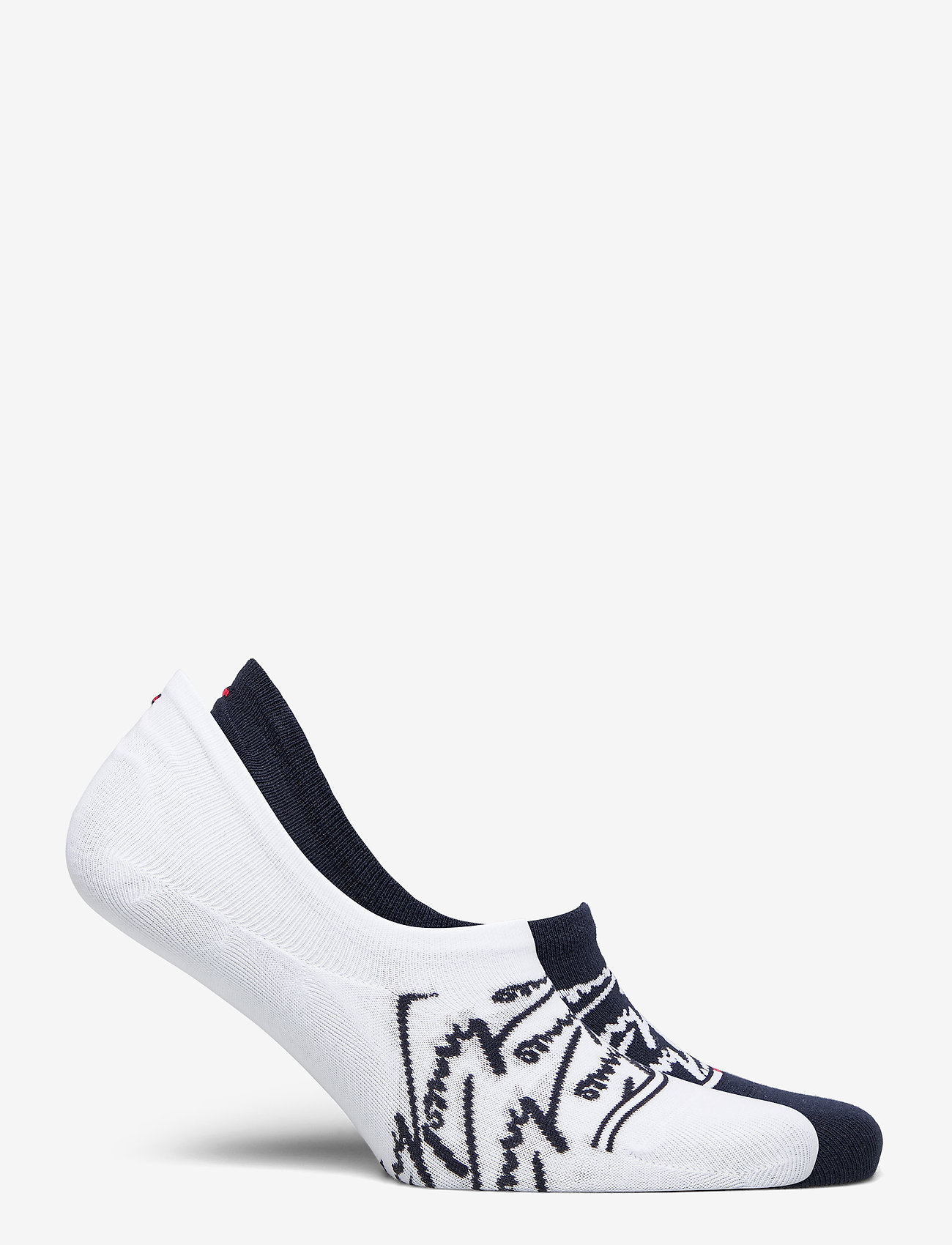 Tommy Hilfiger - TH JEANS FOOTIE 2P HANDWRITE - dark navy - 1
