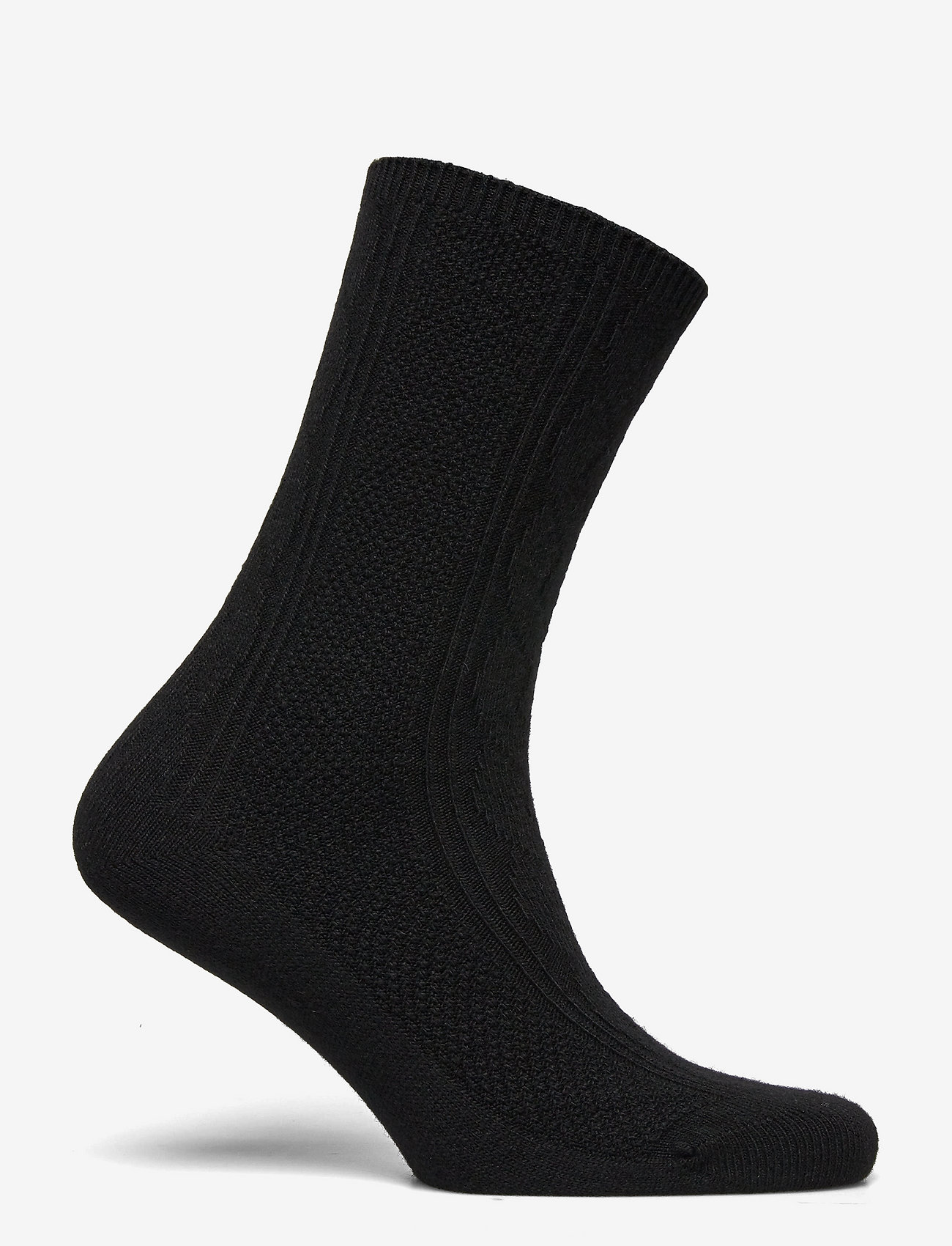 Tommy Hilfiger - TH WOMEN BOOT SOCK 1P CABLE - black - 1
