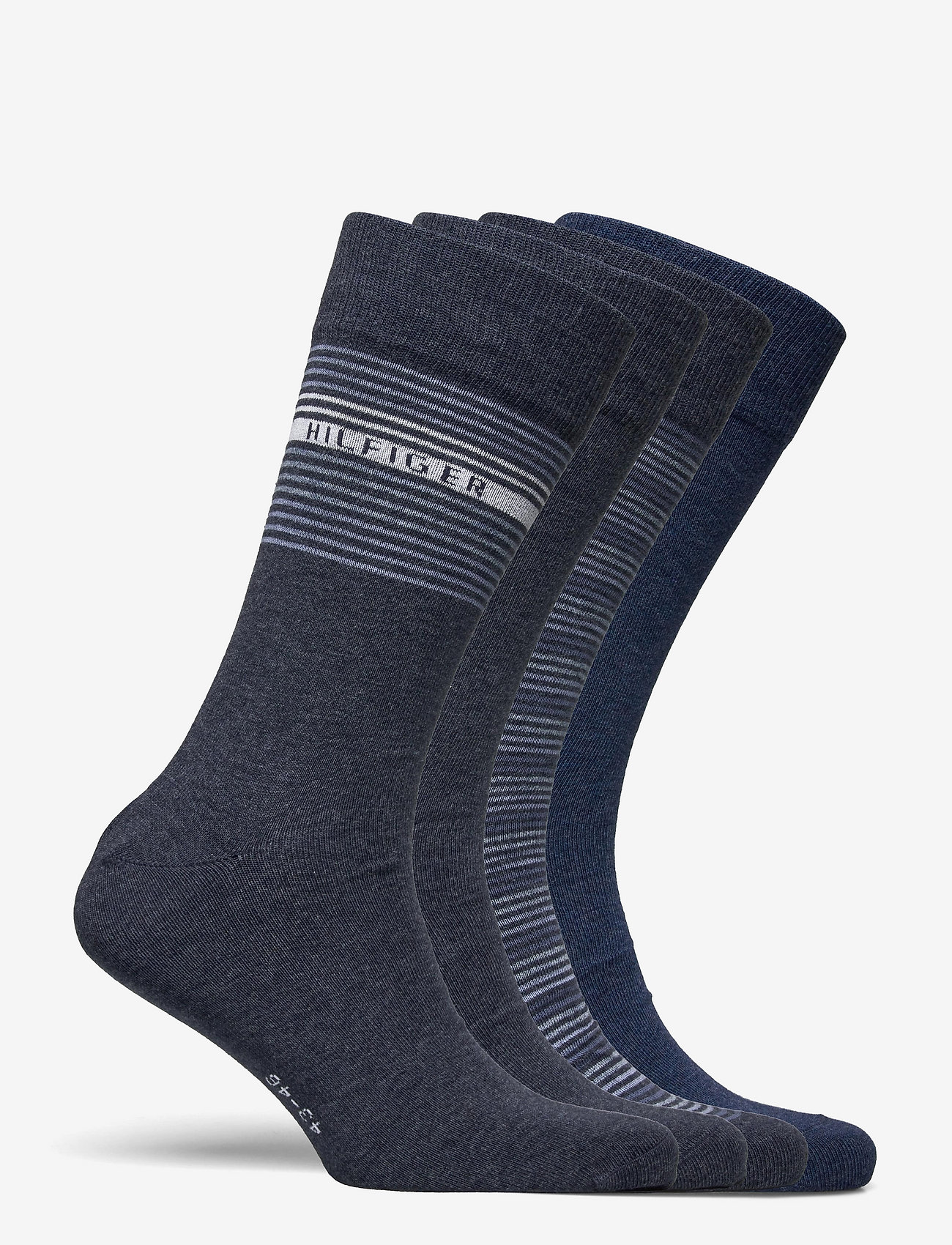 Tommy Hilfiger - TH MEN SOCK 4P TIN GIFTBOX STRIPE - jeans - 2