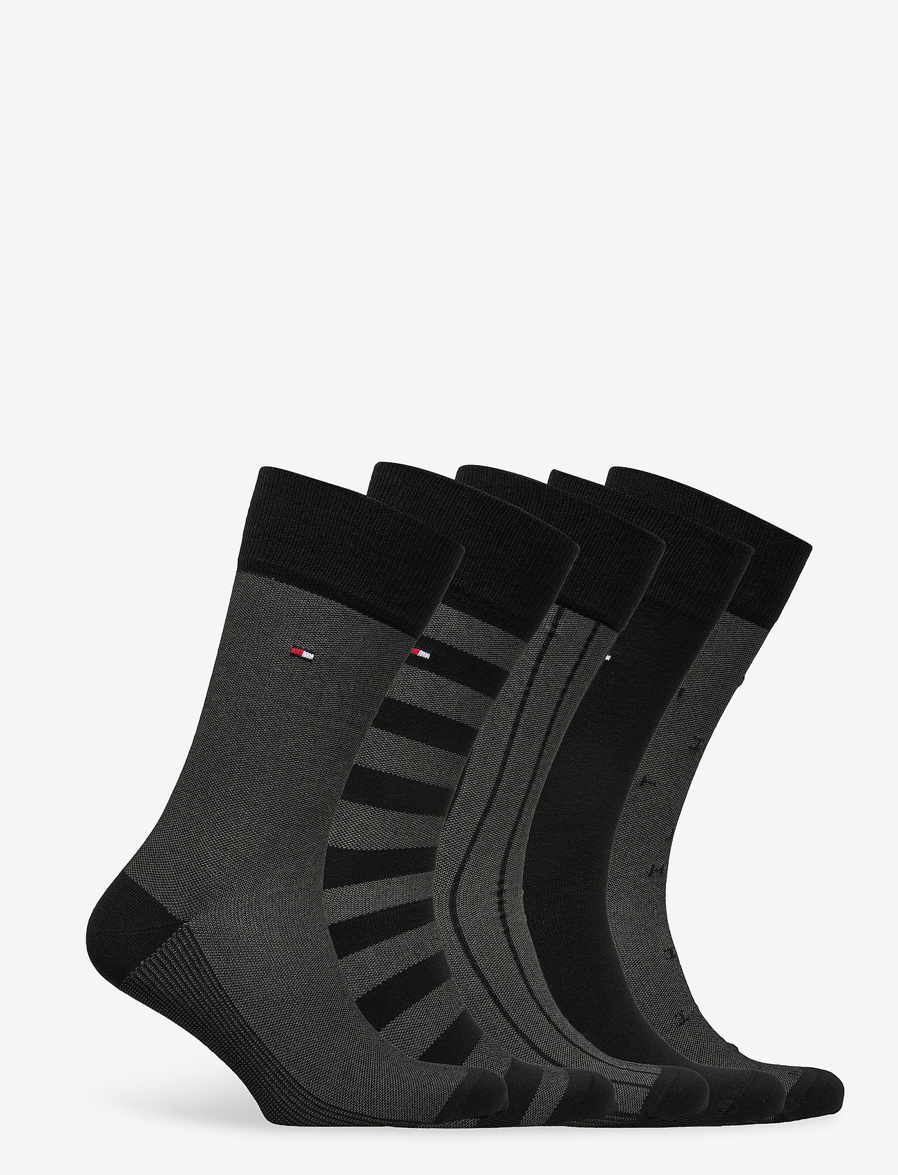 Tommy Hilfiger - TH MEN SOCK 5P GIFTBOX BIRDEYE - black - 2